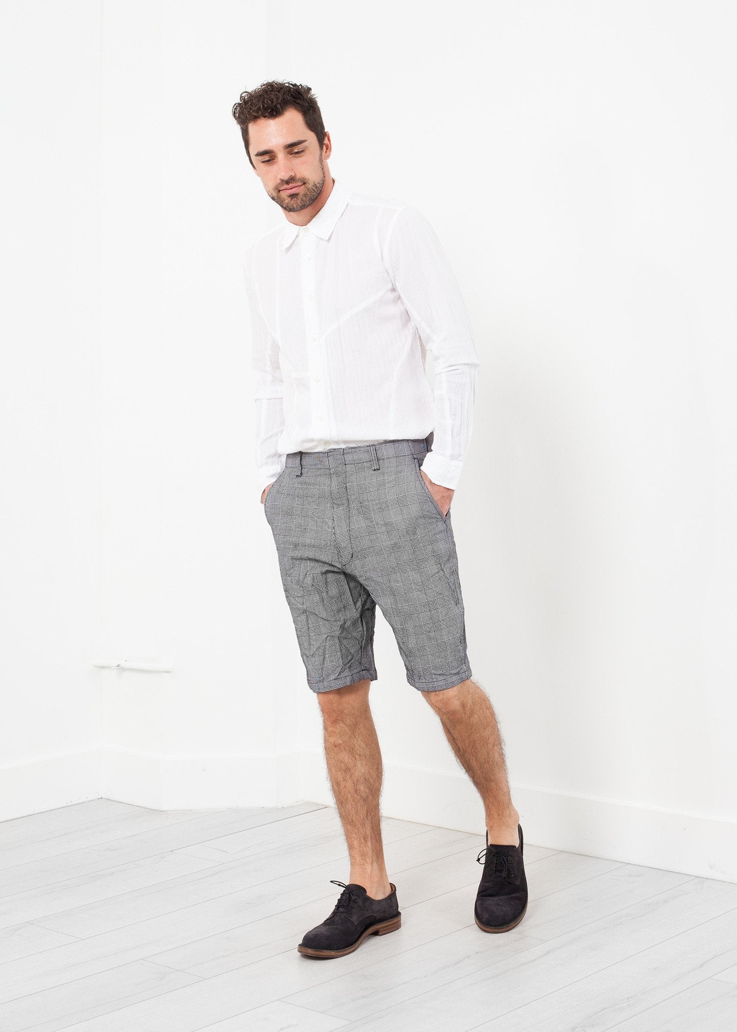 Check Shorts|men's shorts[option1]|[option2]|[option3] - hello