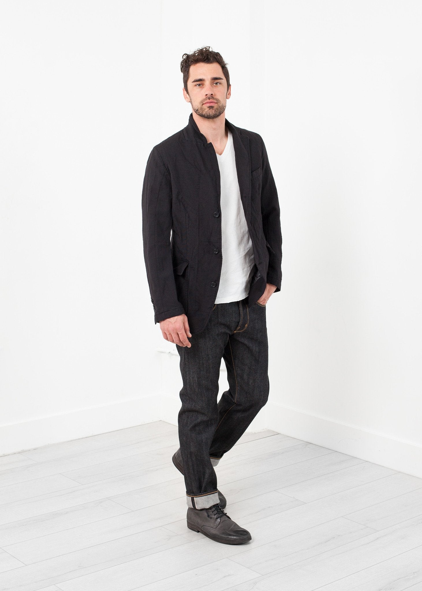 Check Blazer|men's coats & jackets[option1]|[option2]|[option3] - hello