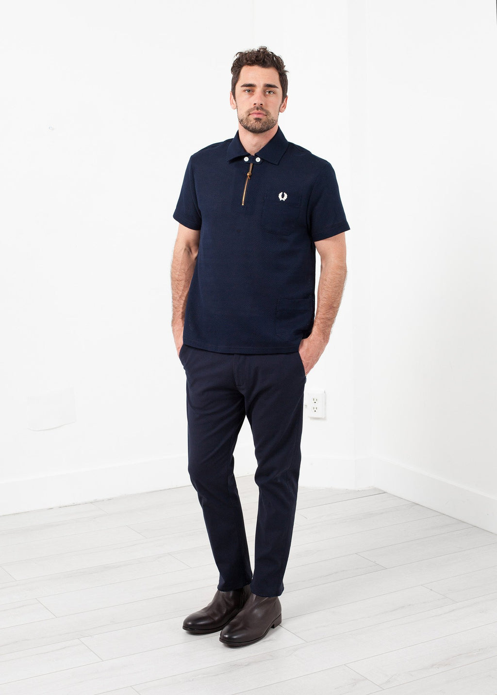 Cellular Weave Shirt|men's t-shirts[option1]|[option2]|[option3] - hello