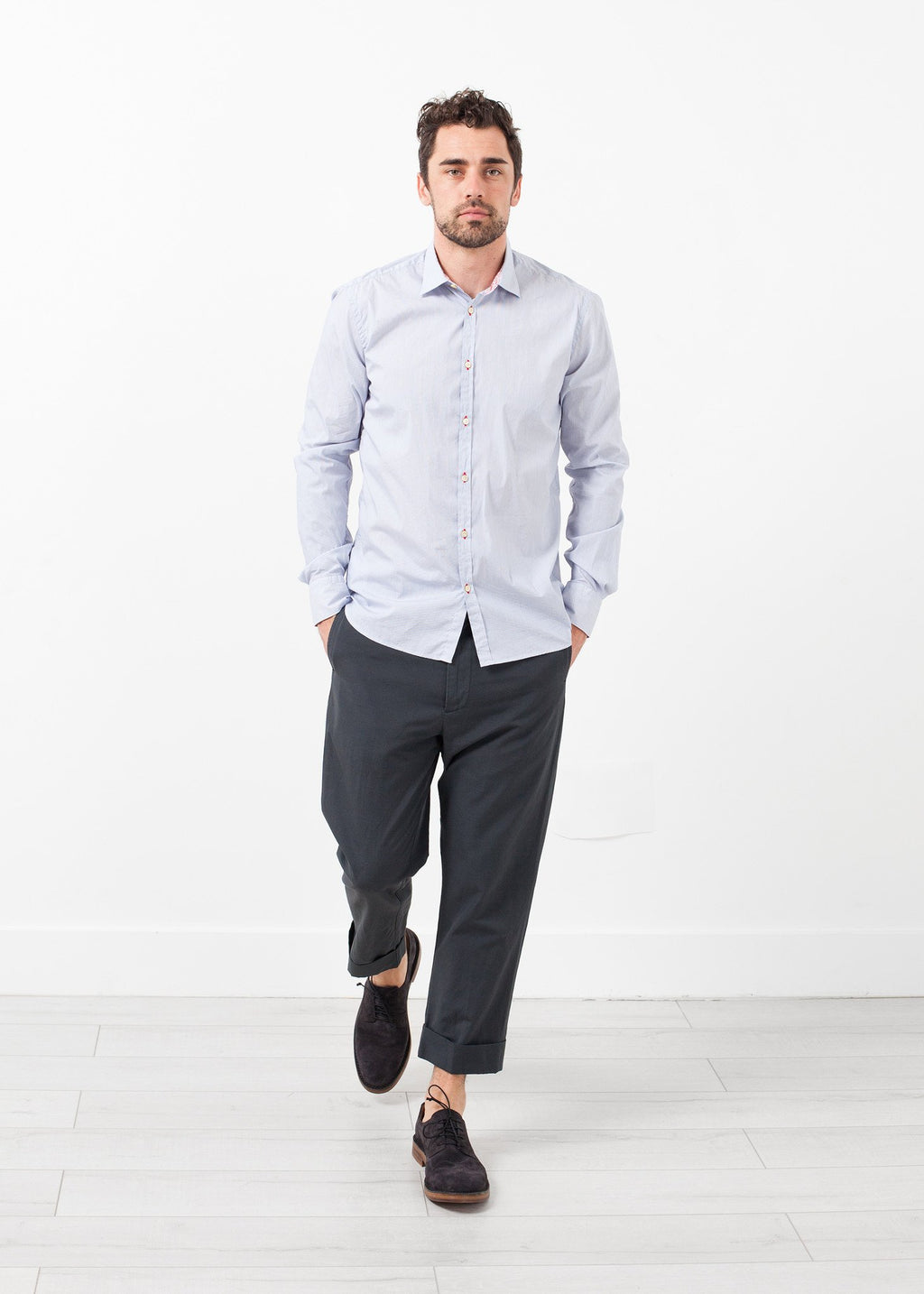 Flat Front Cuffed Trouser|men's trousers[option1]|[option2]|[option3] - hello
