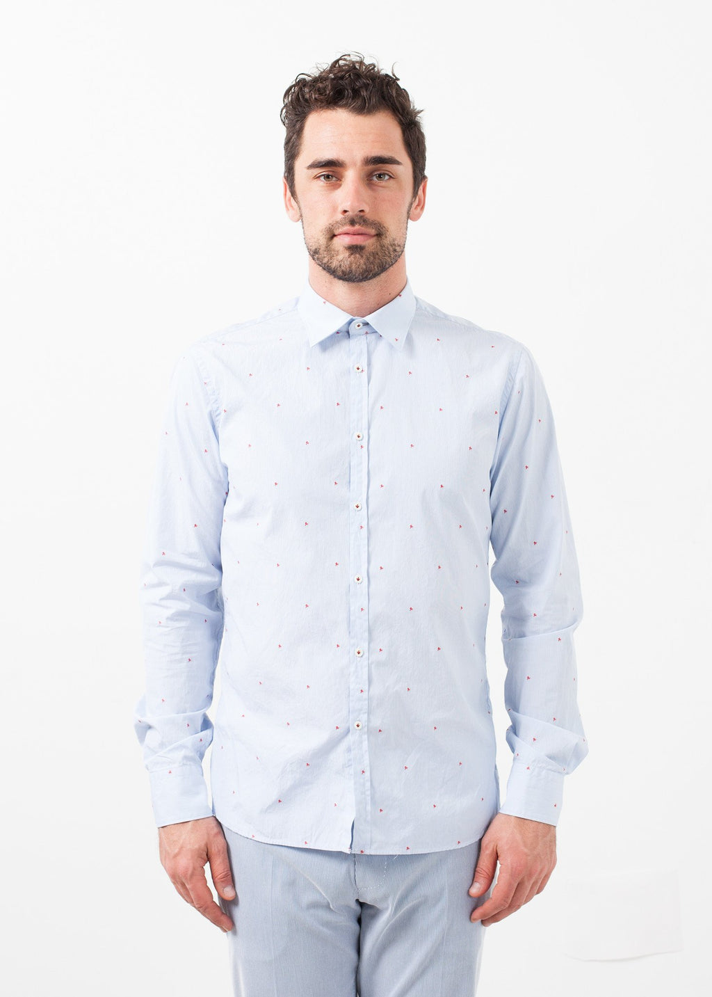 David Shirt|men's button-ups[option1]|[option2]|[option3] - hello