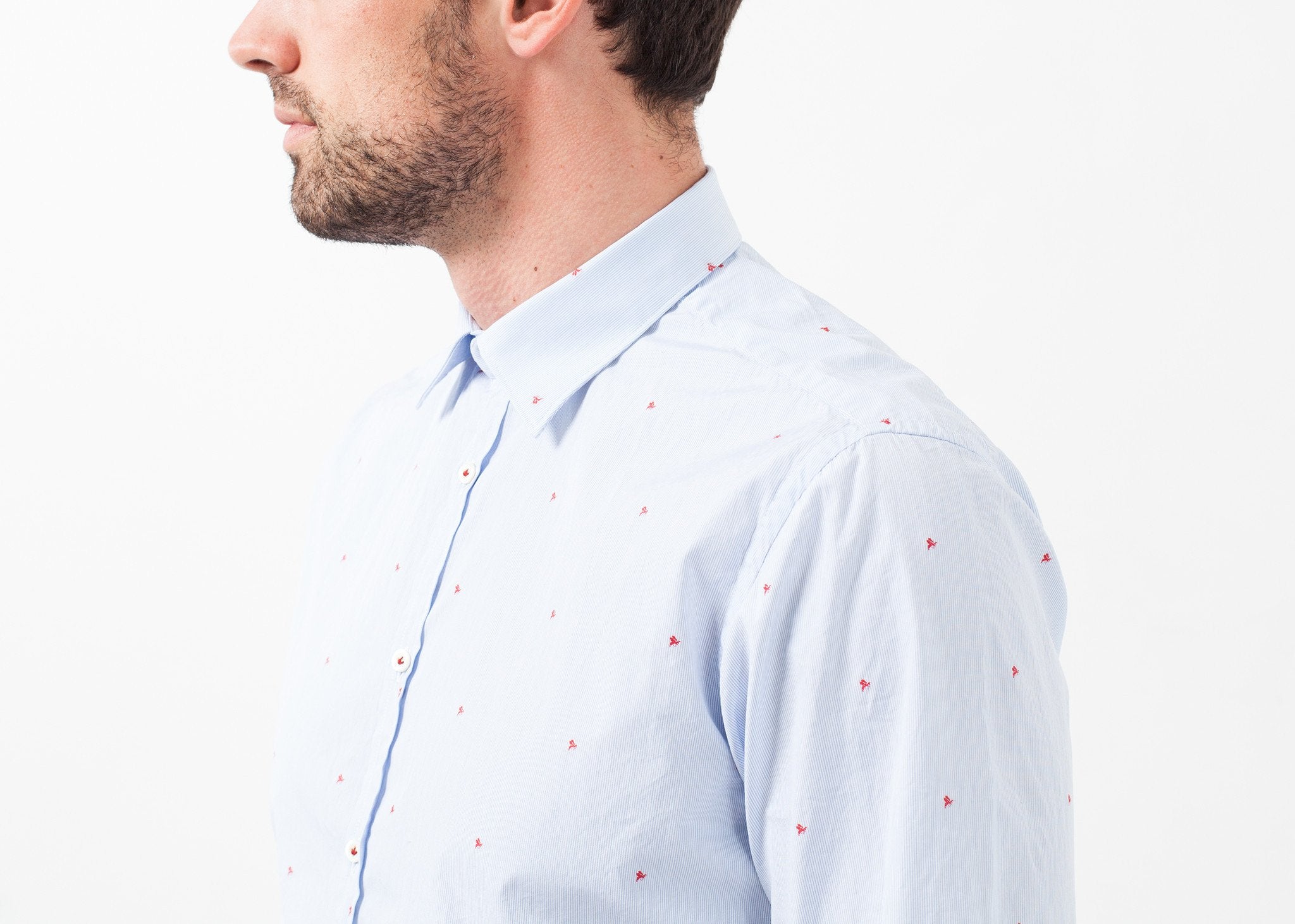 David Shirt|men's button-ups[option1]|[option2]|[option3] - hello
