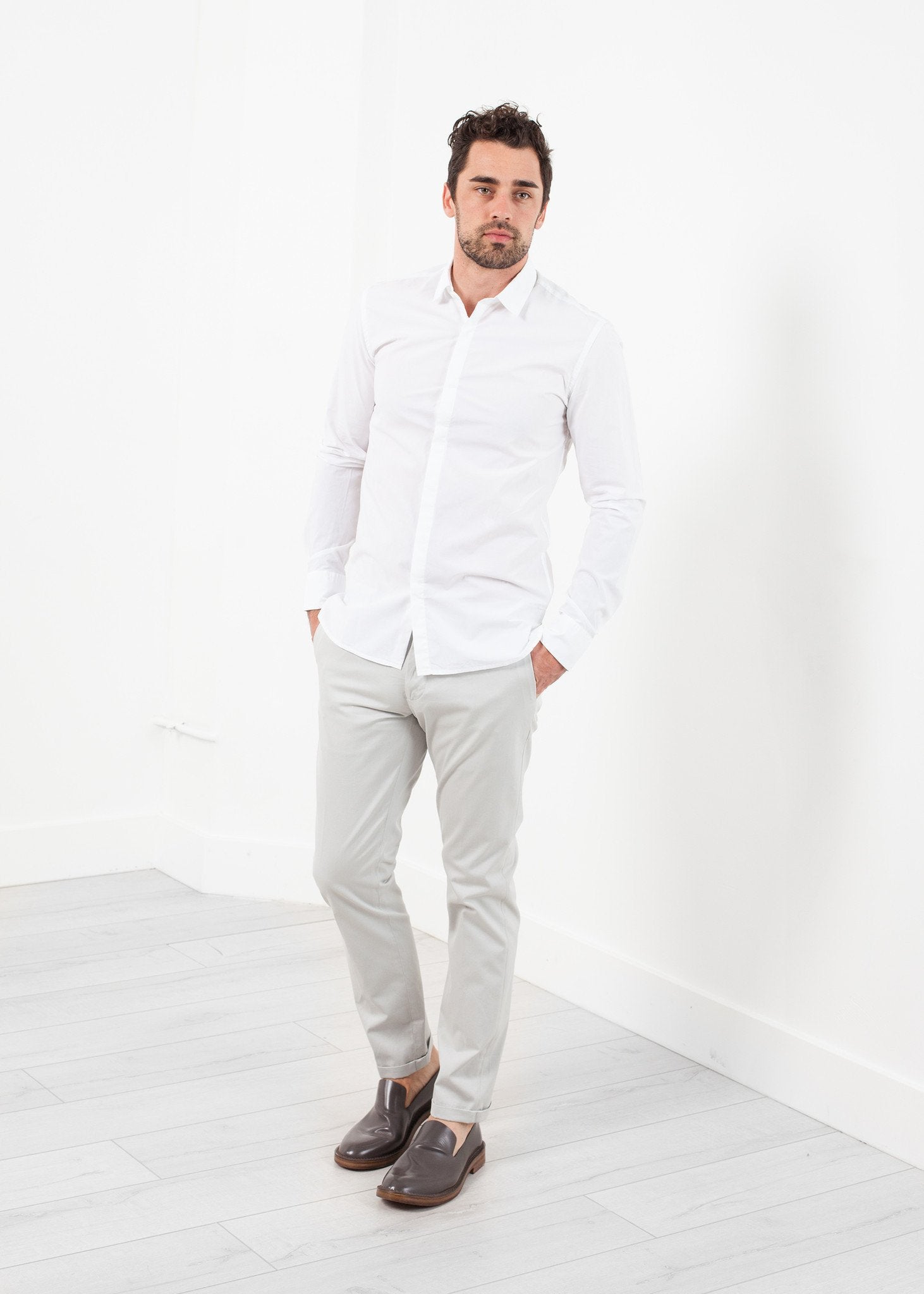 Milano Shirt|men's button-ups[option1]|[option2]|[option3] - hello