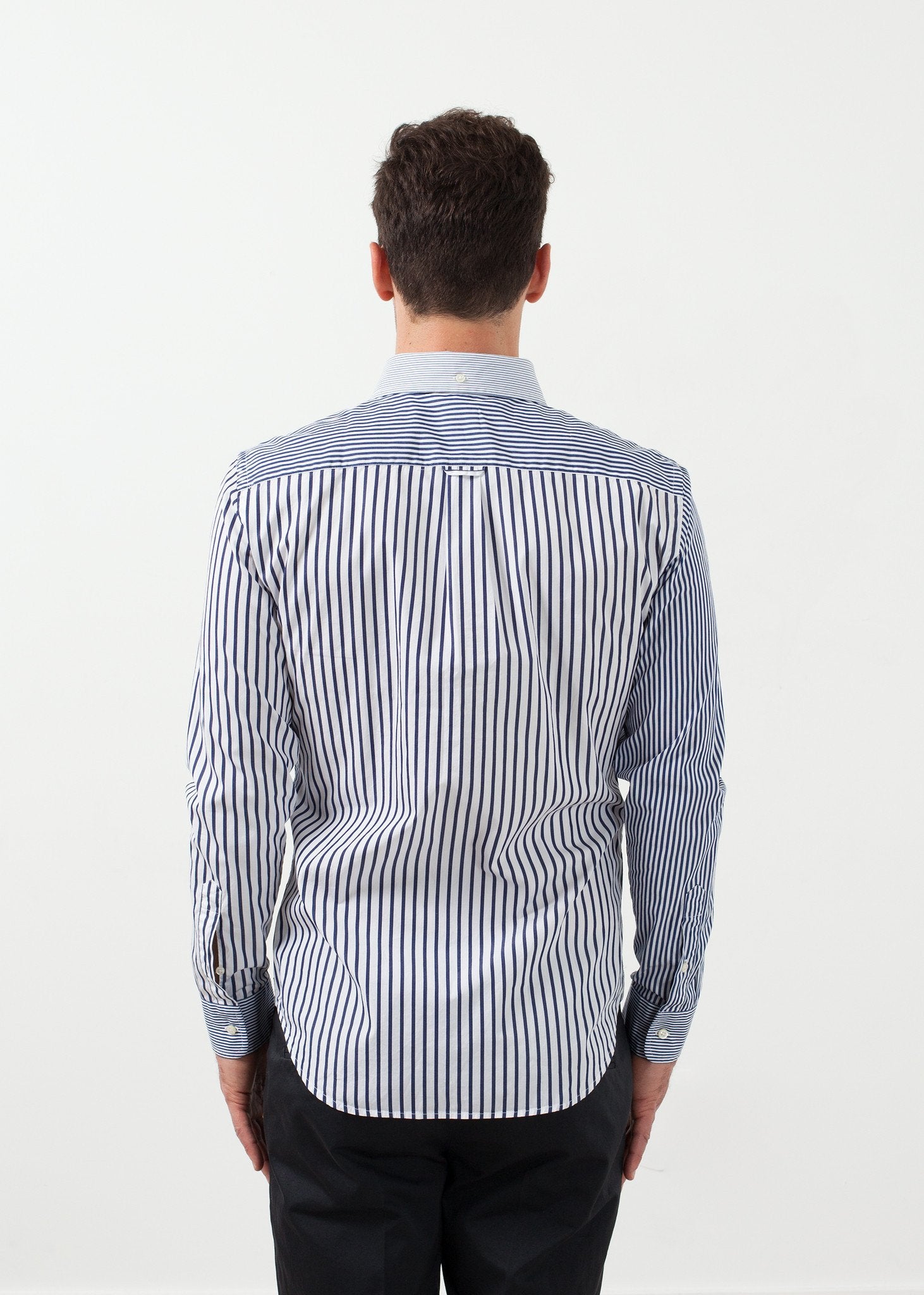 Striped Button Up|men's button-ups[option1]|[option2]|[option3] - hello