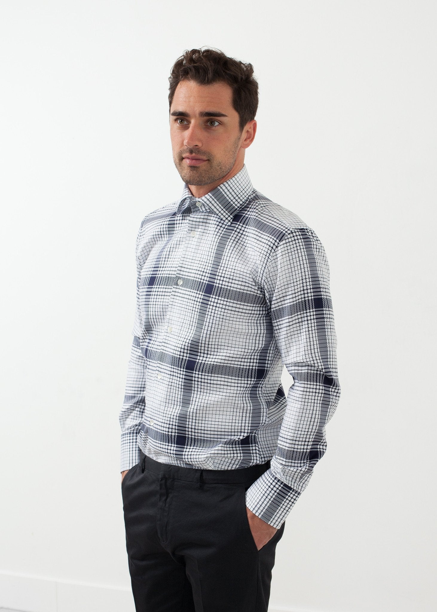Chaleb Shirt|men's button-ups[option1]|[option2]|[option3] - hello