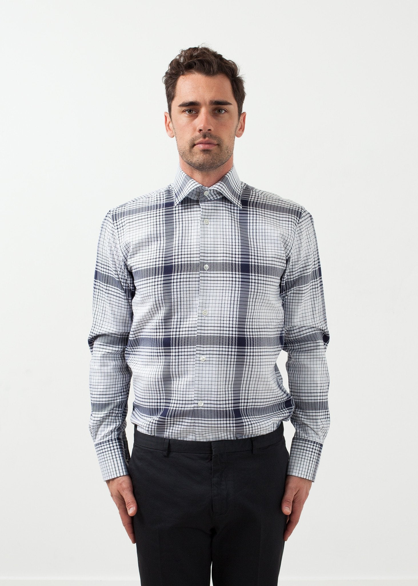 Chaleb Shirt|men's button-ups[option1]|[option2]|[option3] - hello