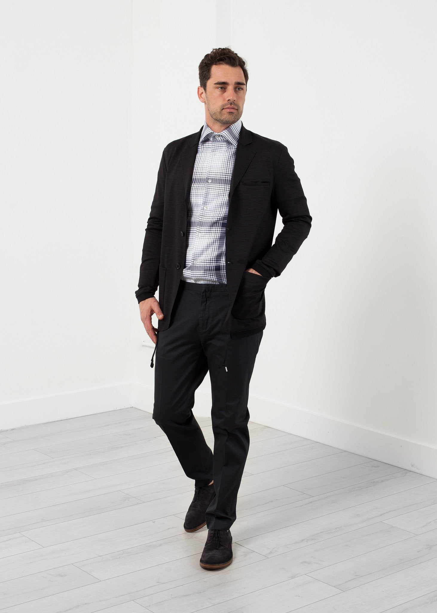 Chaleb Shirt|men's button-ups[option1]|[option2]|[option3] - hello