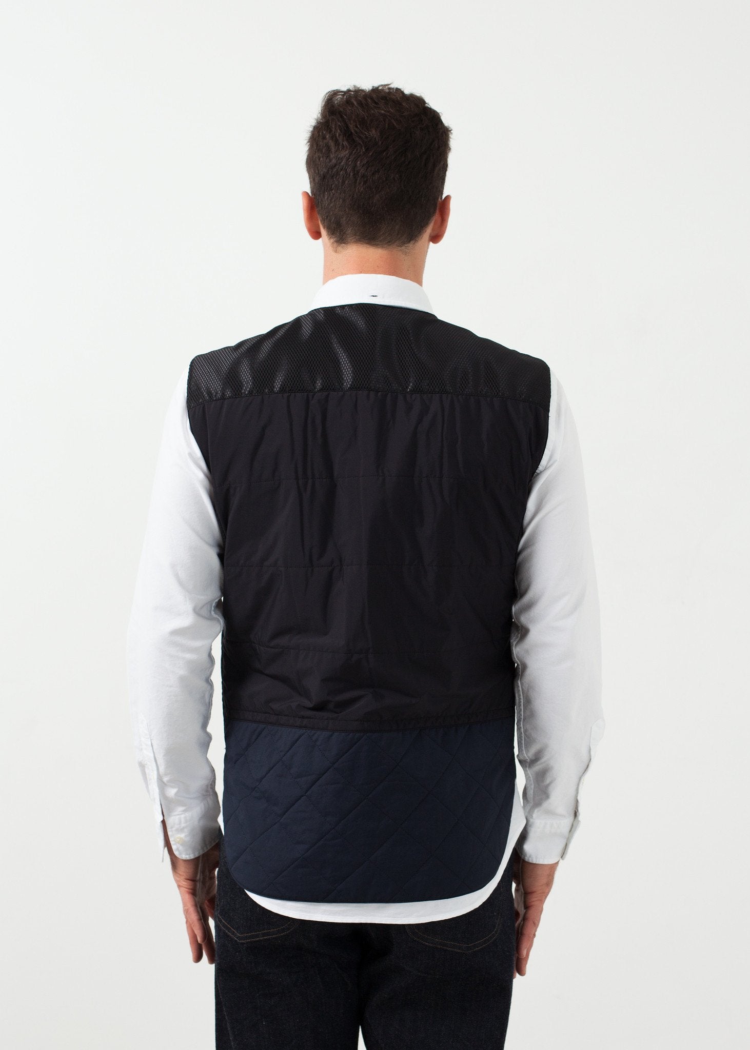 Reversible Quilted Vest|men's vests[option1]|[option2]|[option3] - hello