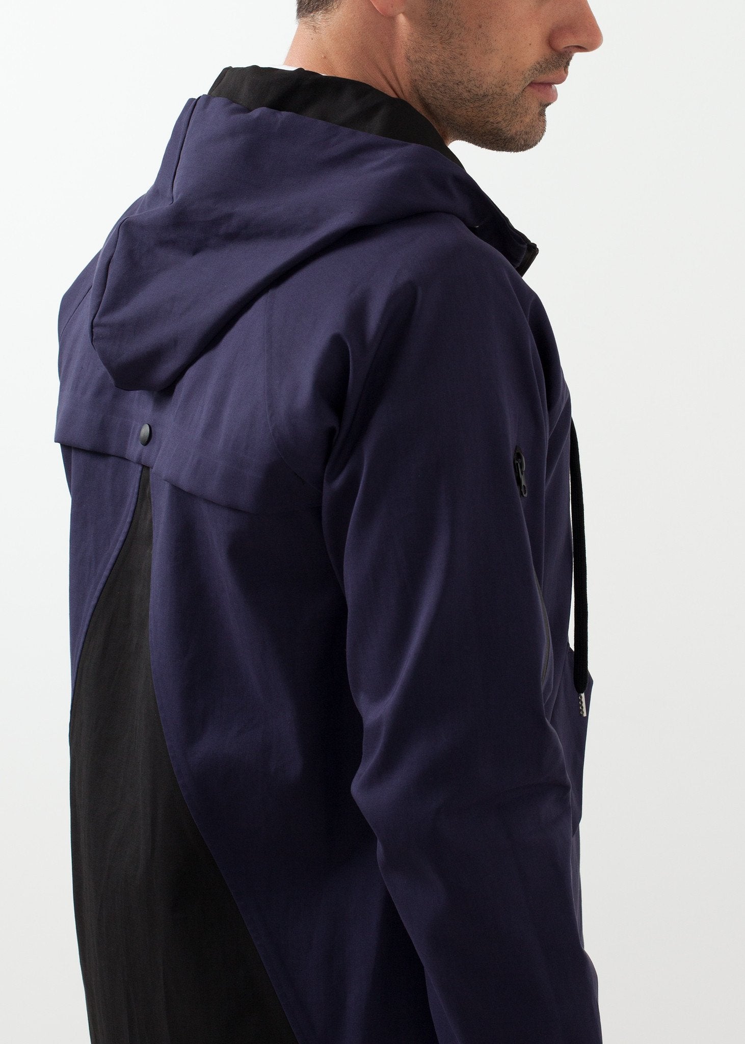 Contrast Parka|men's coats & jackets[option1]|[option2]|[option3] - hello