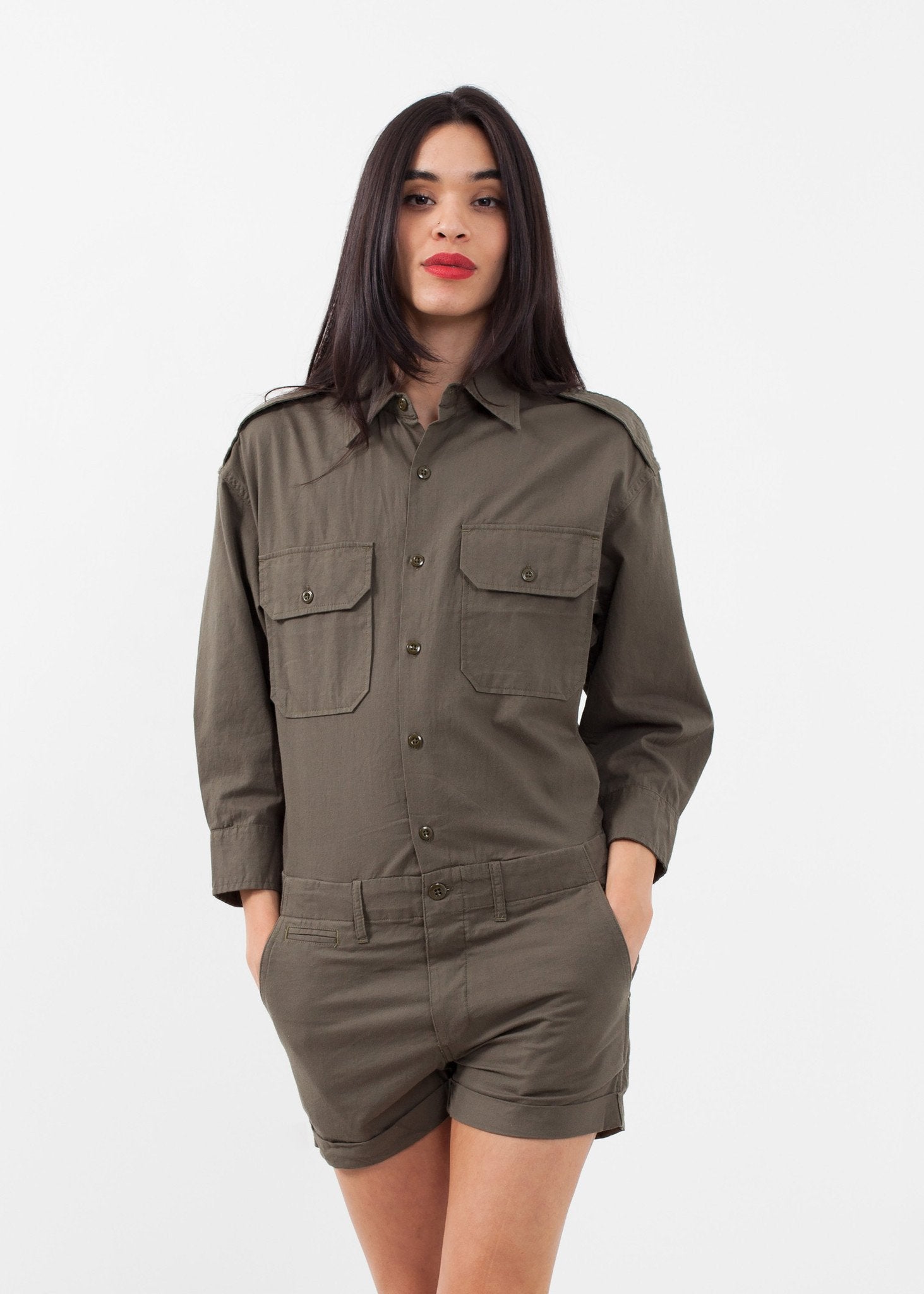 Officers Jumper|women's jumpsuits[option1]|[option2]|[option3] - hello