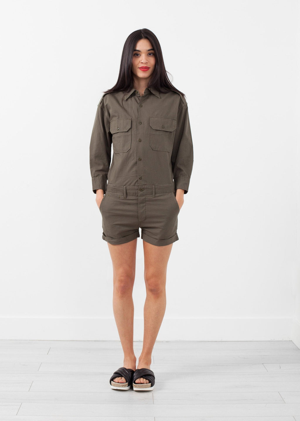 Officers Jumper|women's jumpsuits[option1]|[option2]|[option3] - hello