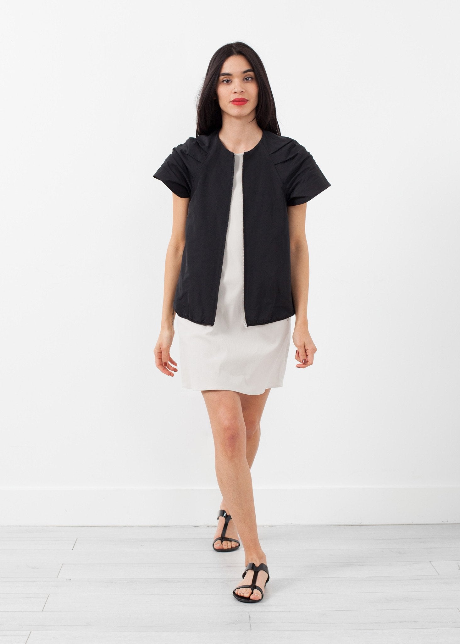 Sleeveless Cape Jacket|Womens Outerwear[option1]|[option2]|[option3] - hello