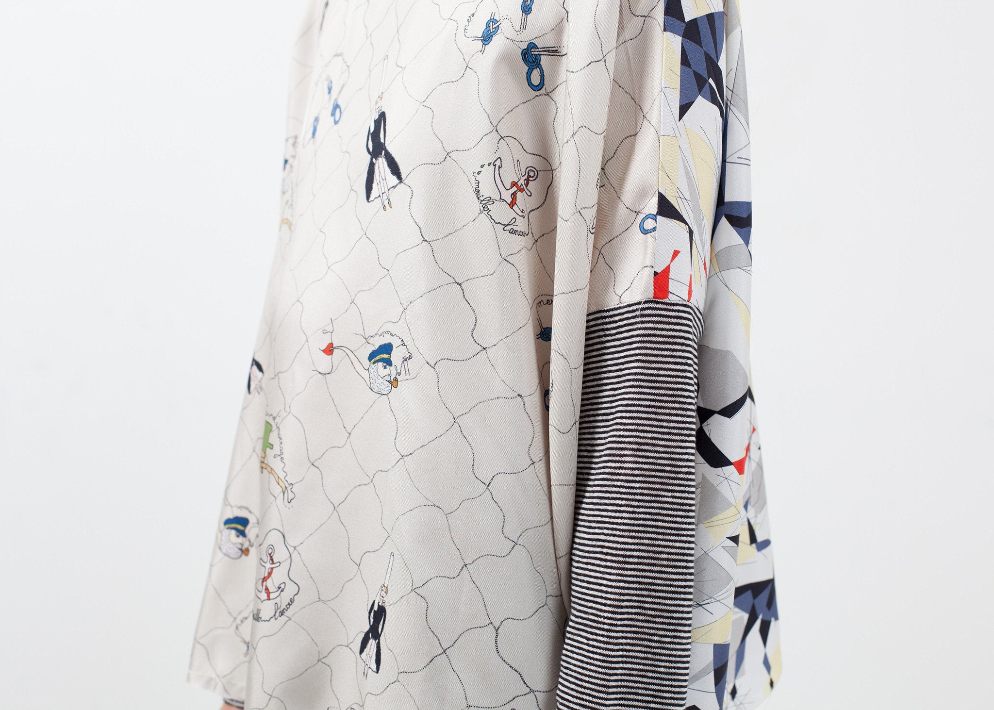 Long Sleeve Box Blouse|women's tops[option1]|[option2]|[option3] - hello