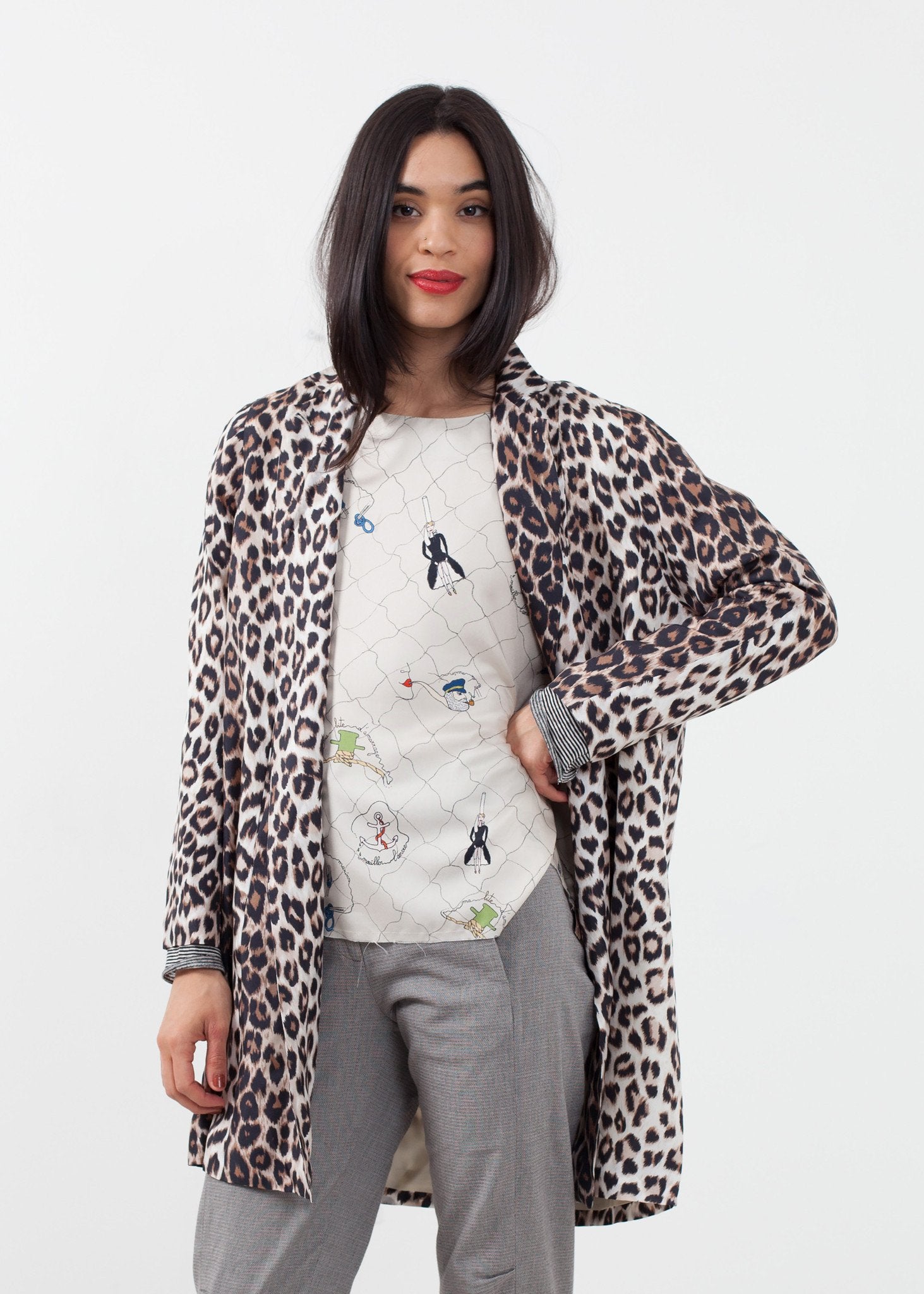 Silk Trench|women's coats & jackets[option1]|[option2]|[option3] - hello