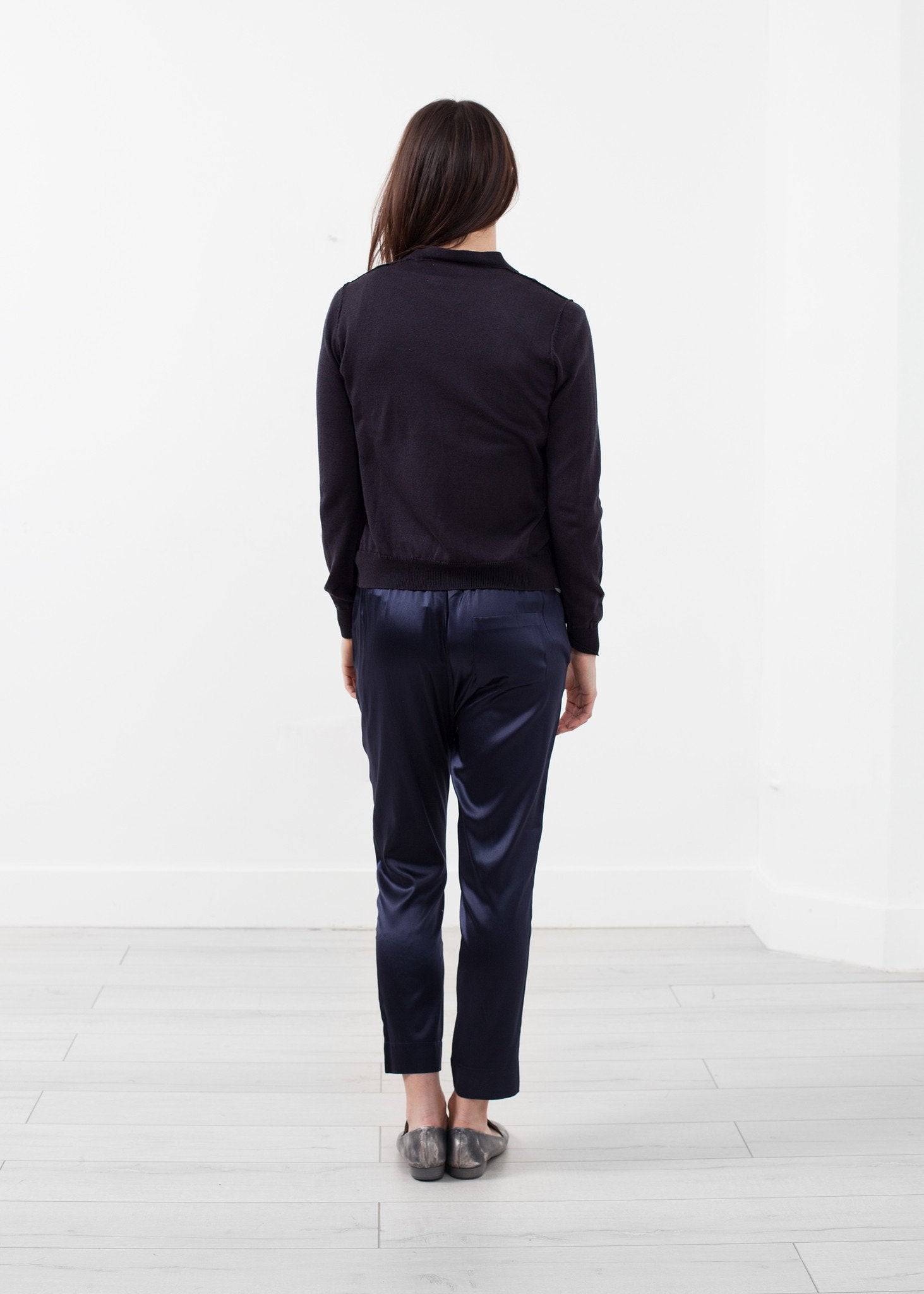 Shrunken Cardigan|women's knitwear[option1]|[option2]|[option3] - hello