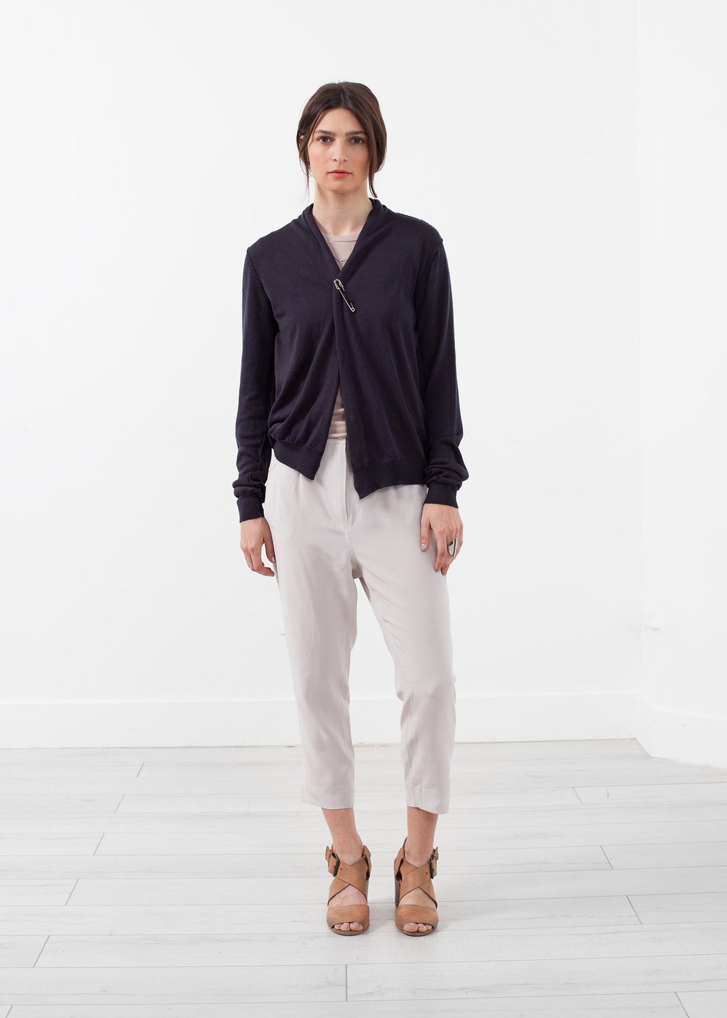 Shawl Cardigan|women's knitwear[option1]|[option2]|[option3] - hello