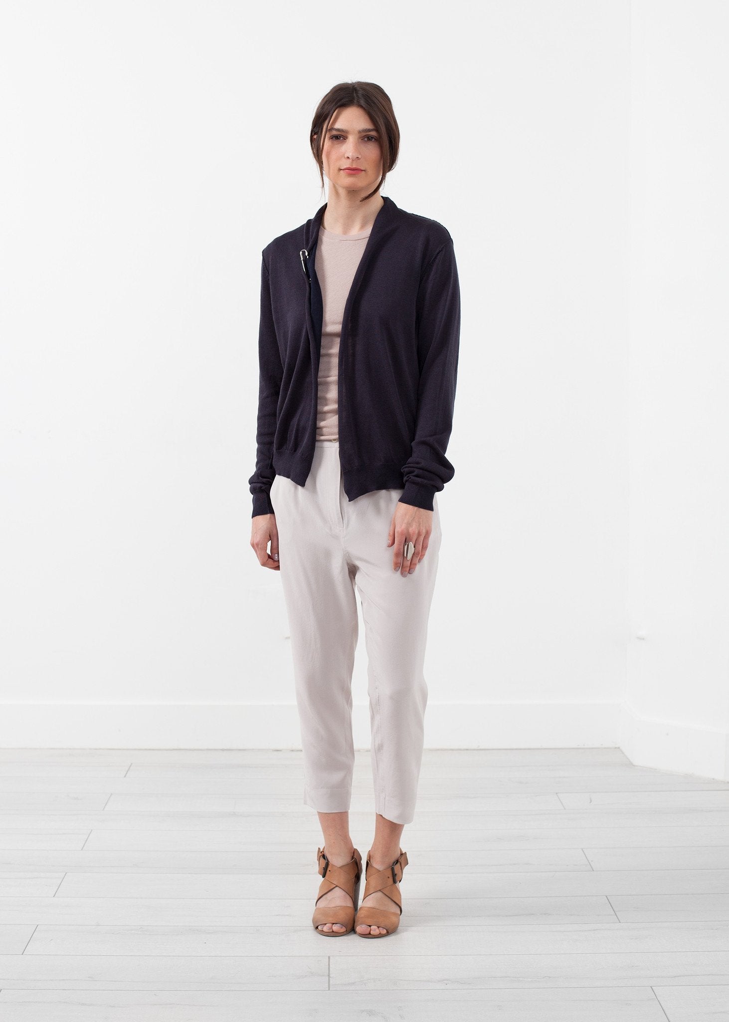 Shawl Cardigan|women's knitwear[option1]|[option2]|[option3] - hello