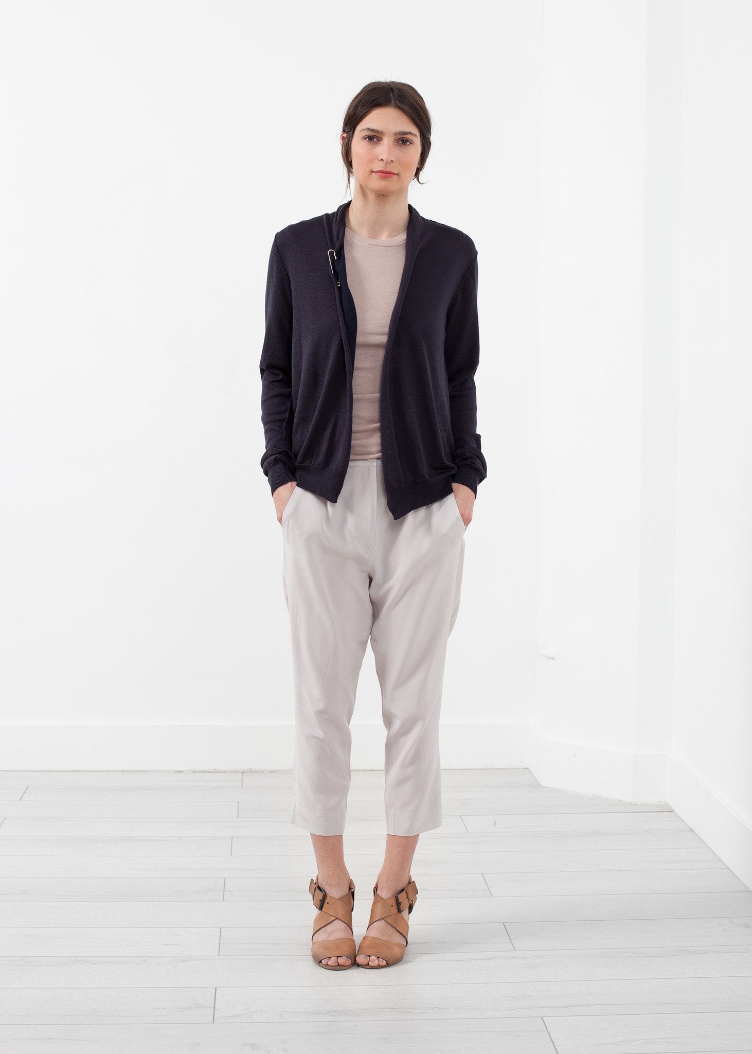 Shawl Cardigan|women's knitwear[option1]|[option2]|[option3] - hello