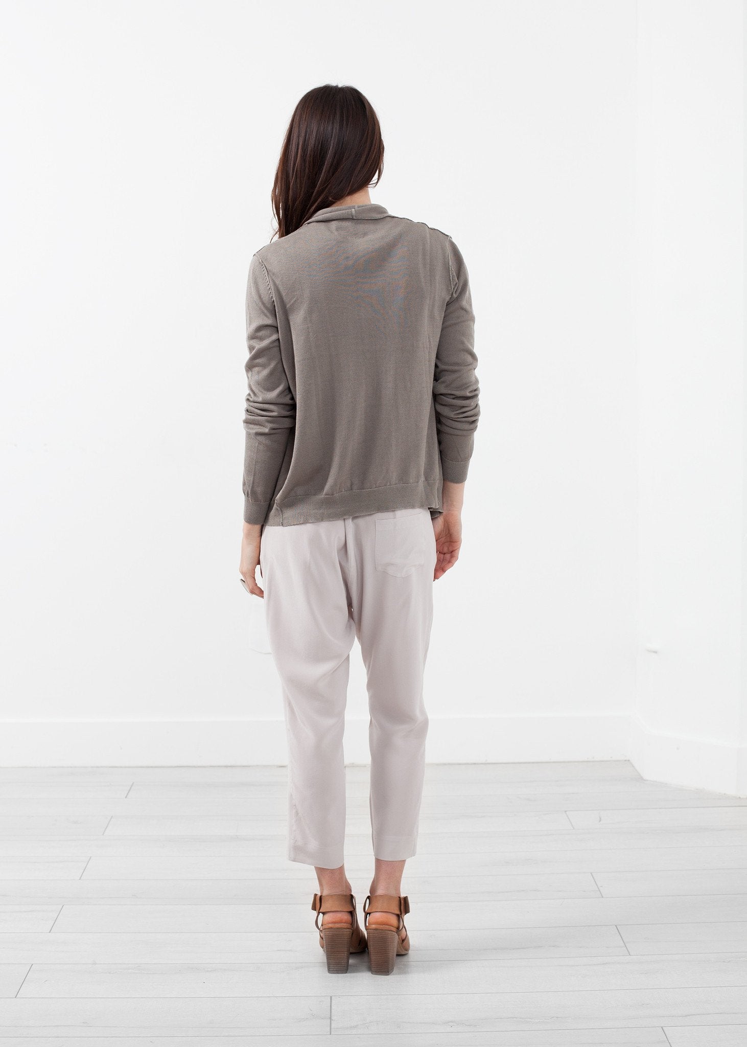 Shawl Cardigan|women's knitwear[option1]|[option2]|[option3] - hello