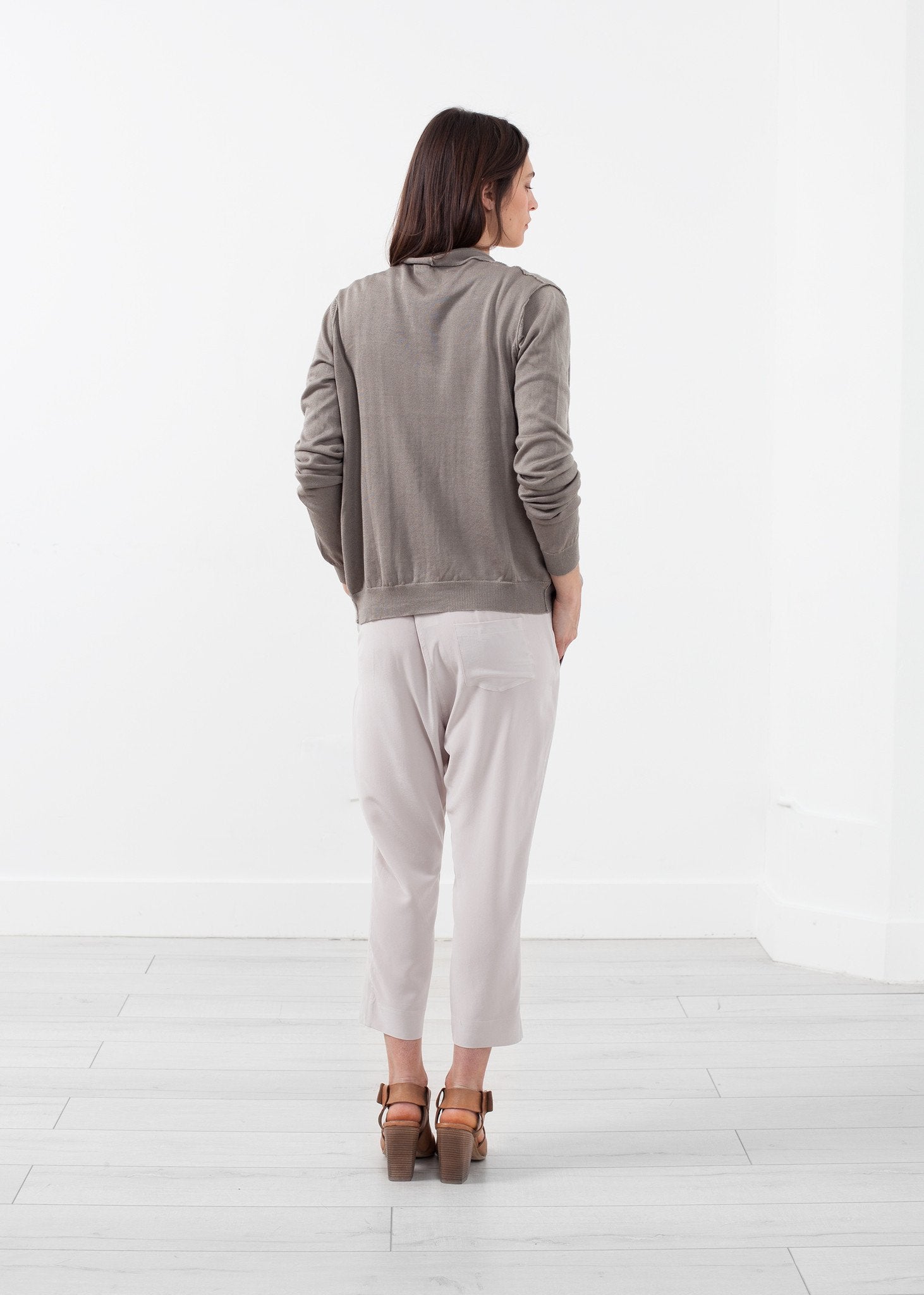 Shawl Cardigan|women's knitwear[option1]|[option2]|[option3] - hello