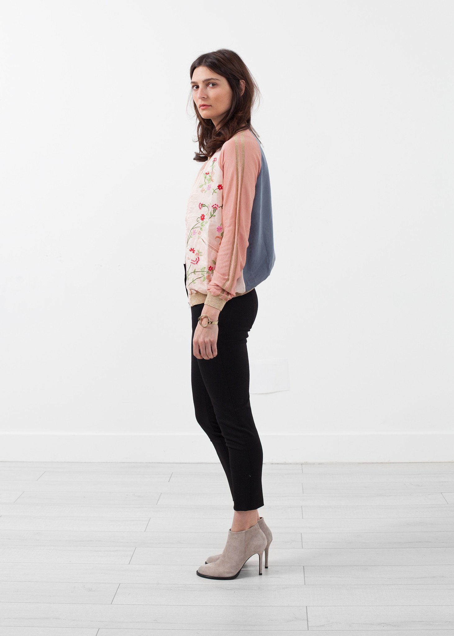 Frech Bomber|women's outerwear[option1]|[option2]|[option3] - hello