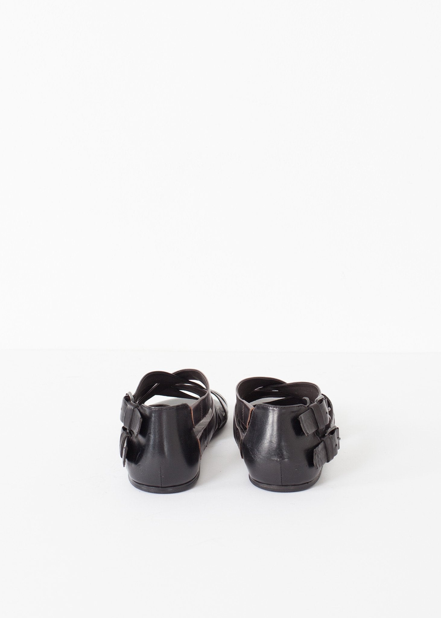 Wrap Sandal in Black/Steel|women's shoes[option1]|[option2]|[option3] - hello