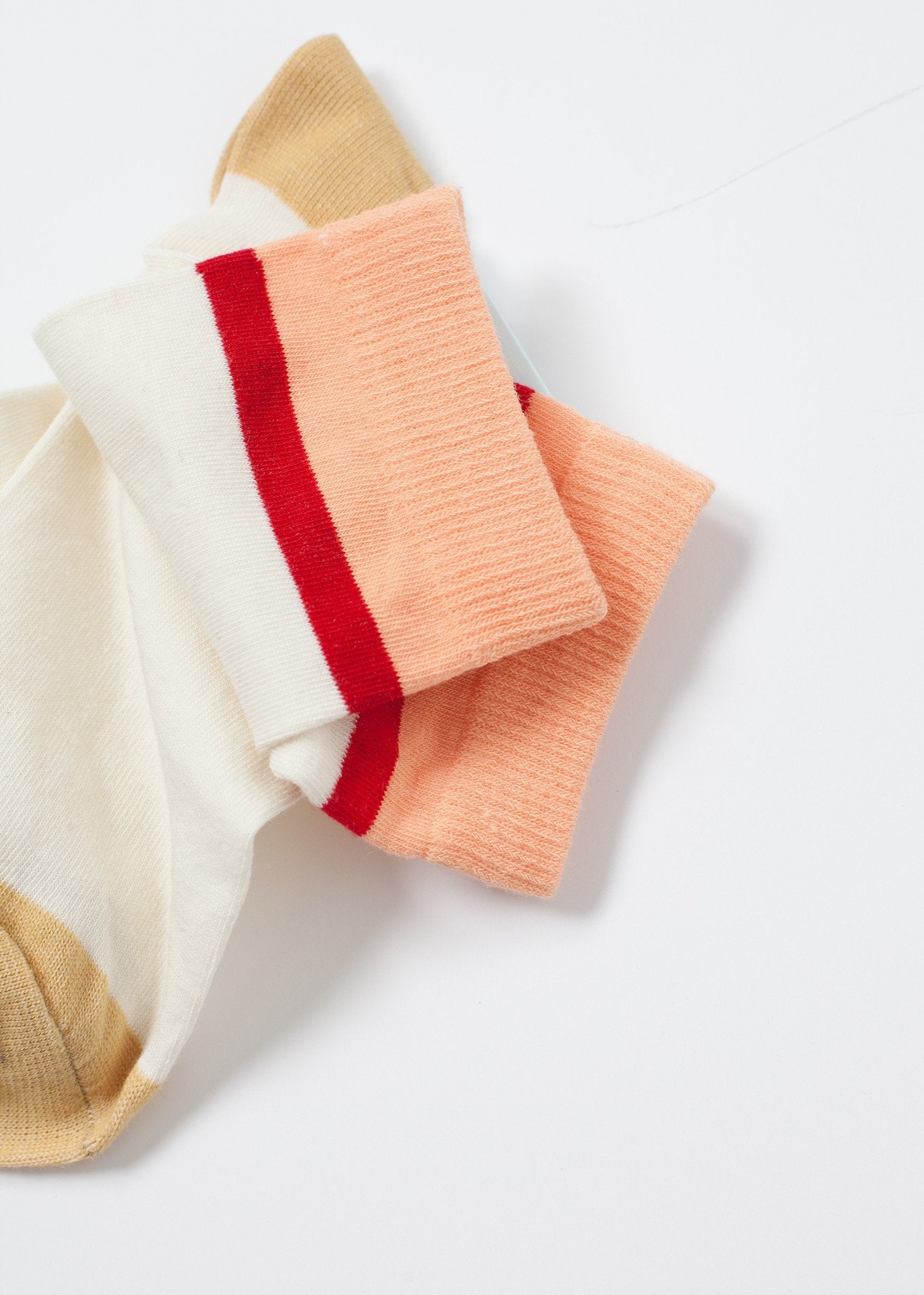 Top Stripe Crew|women's socks[option1]|[option2]|[option3] - hello