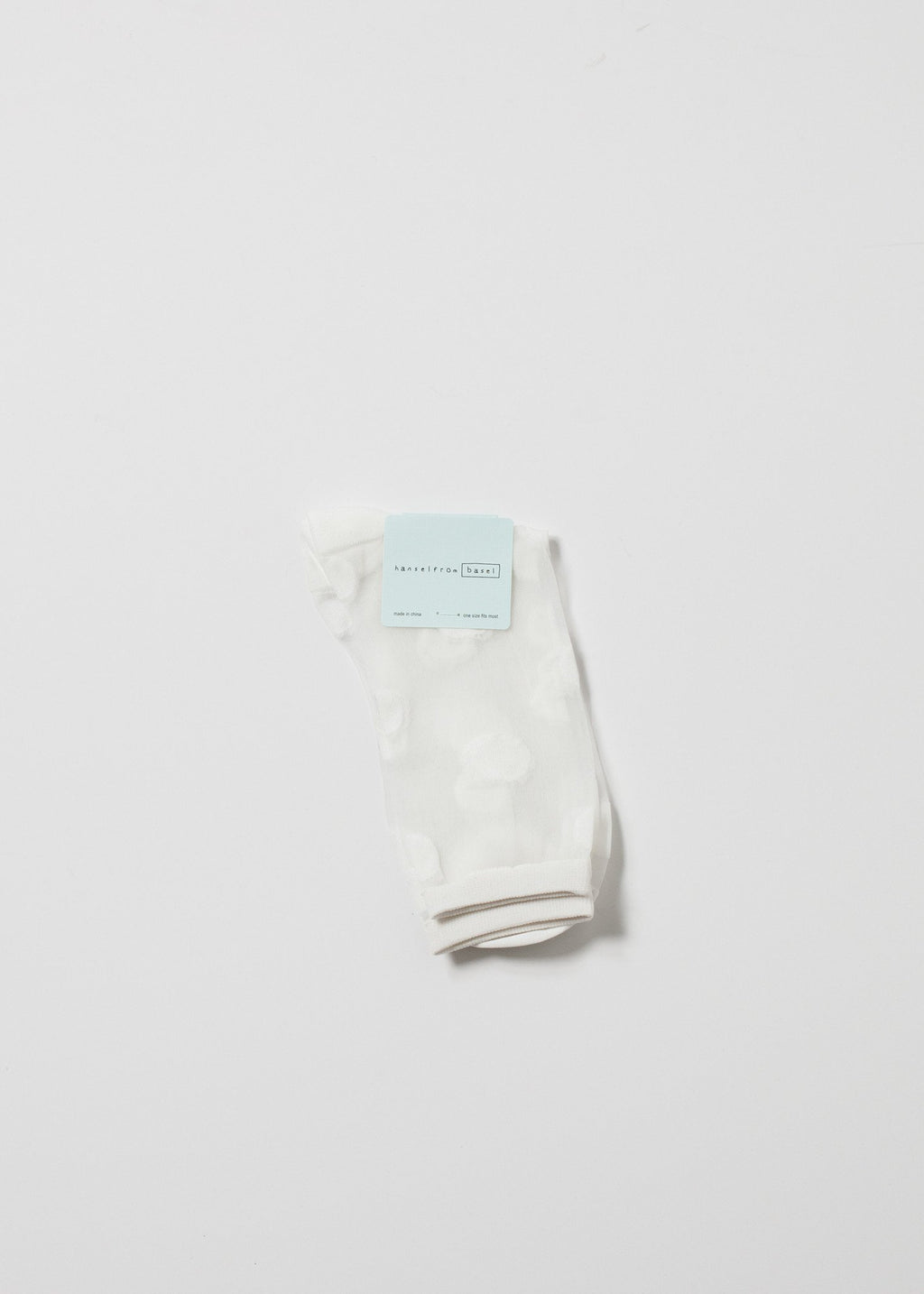 Large Polka Dot Sheer Crew|women's socks[option1]|[option2]|[option3] - hello