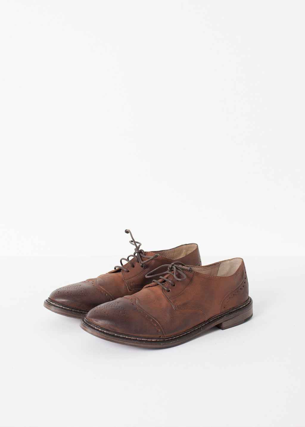 Marrone Oxford in Brown|men's shoes[option1]|[option2]|[option3] - hello