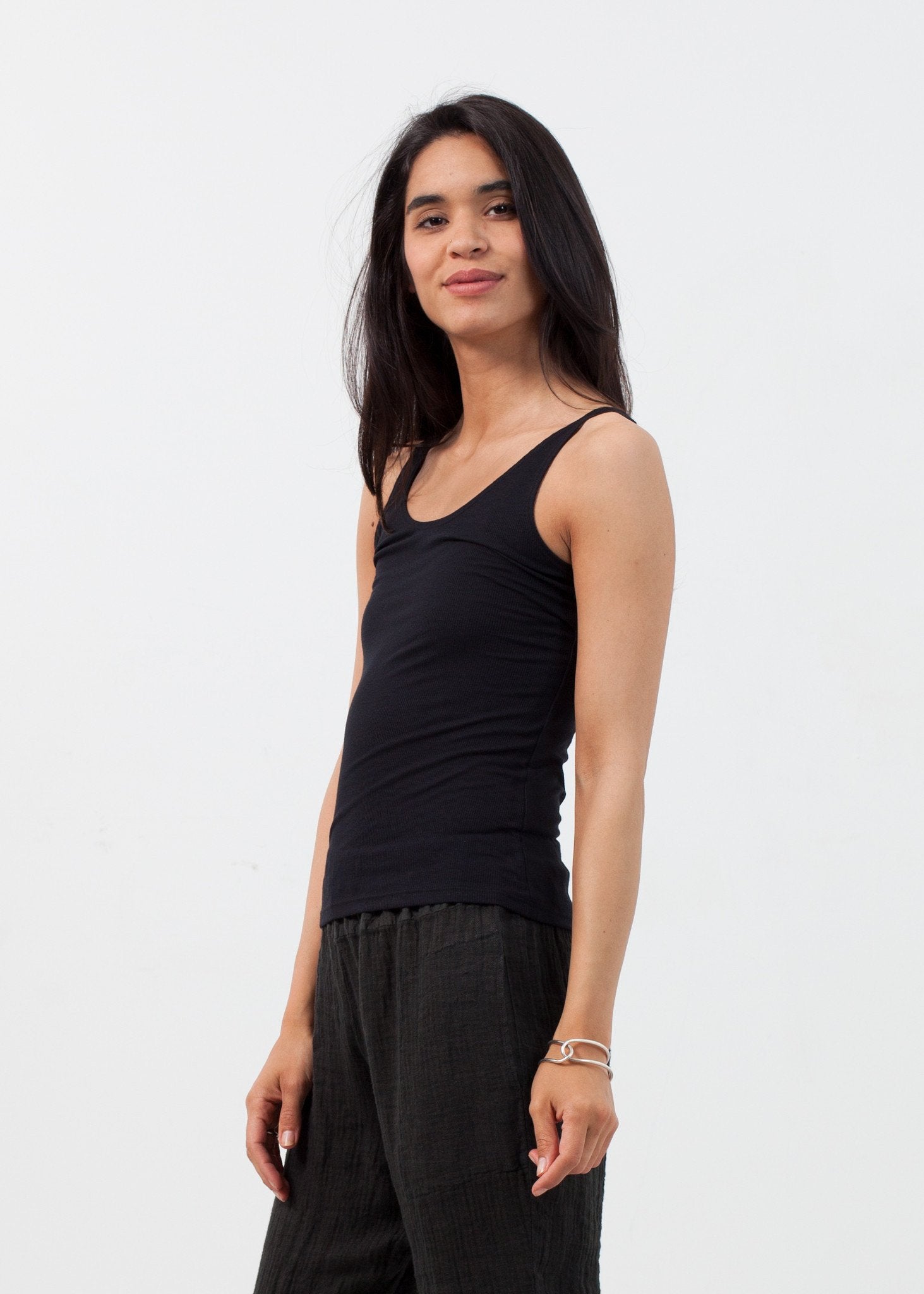 Feather Ribbed Tank|women's tops[option1]|[option2]|[option3] - hello