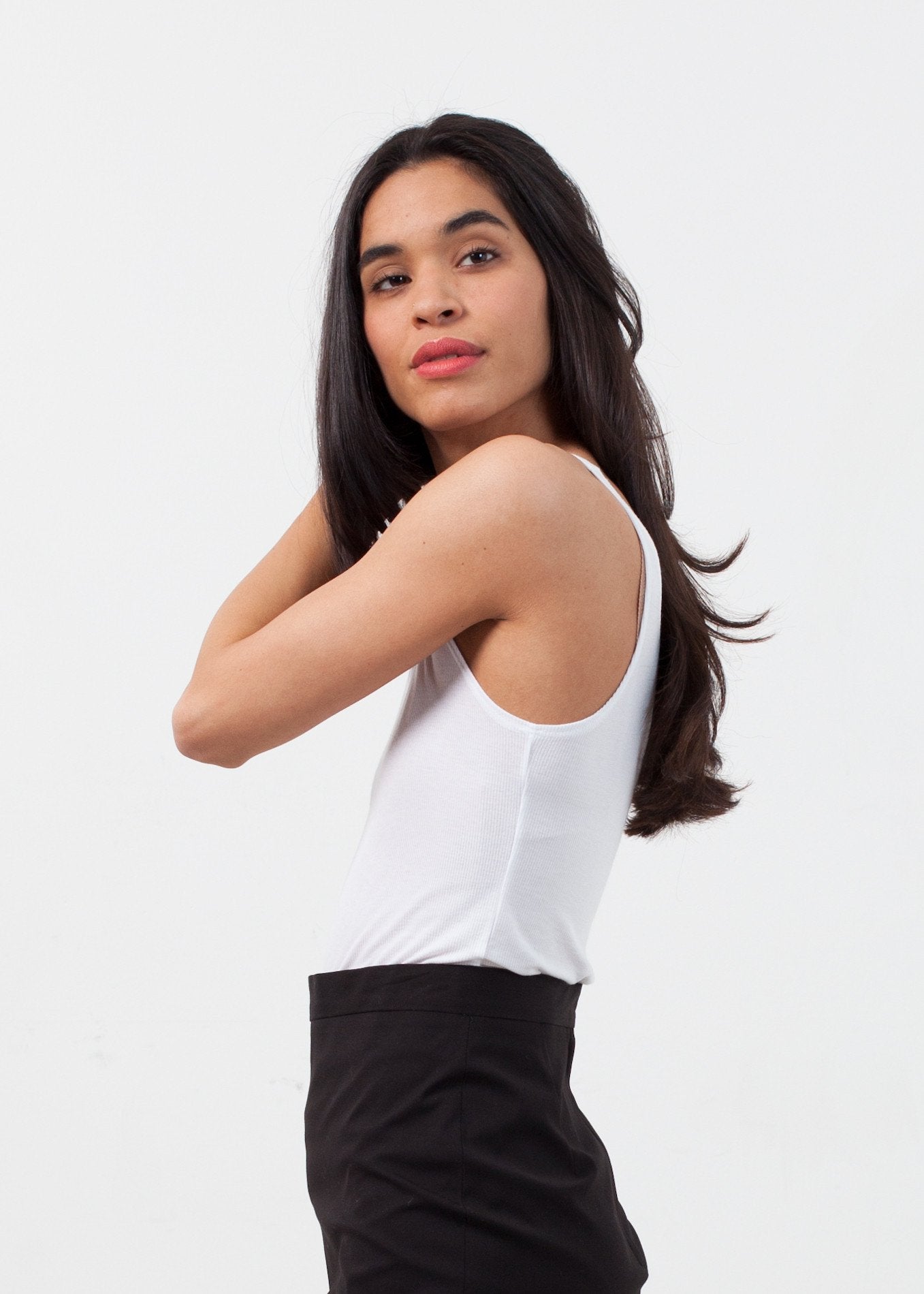 Feather Ribbed Tank|women's tops[option1]|[option2]|[option3] - hello