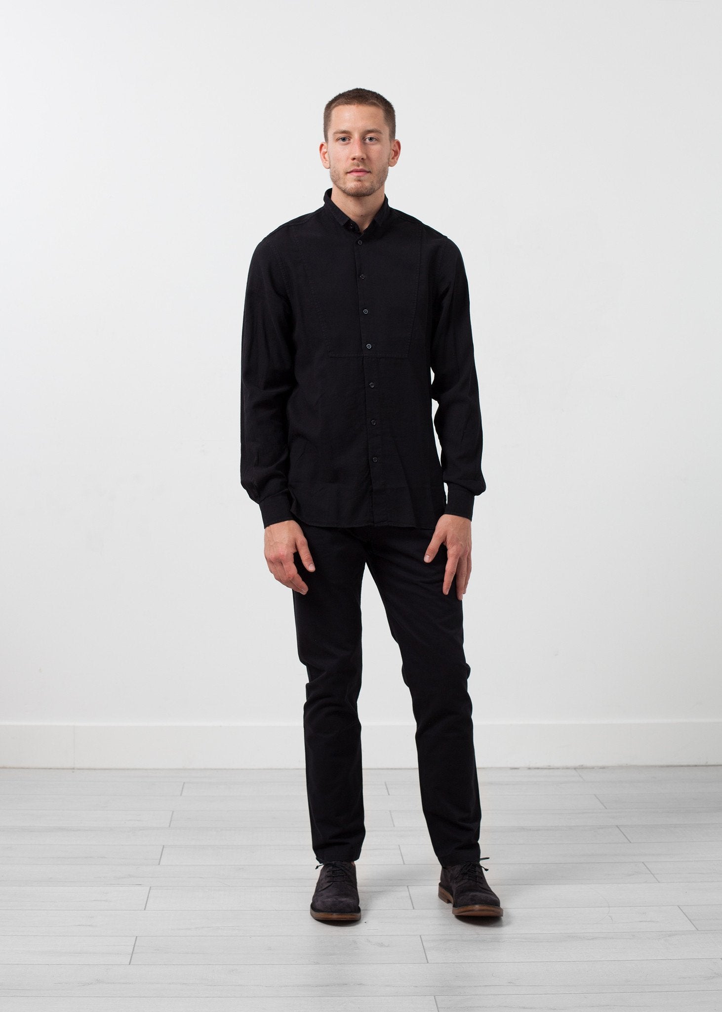 Casual Tuxedo Shirt|Mens Shirt[option1]|[option2]|[option3] - hello