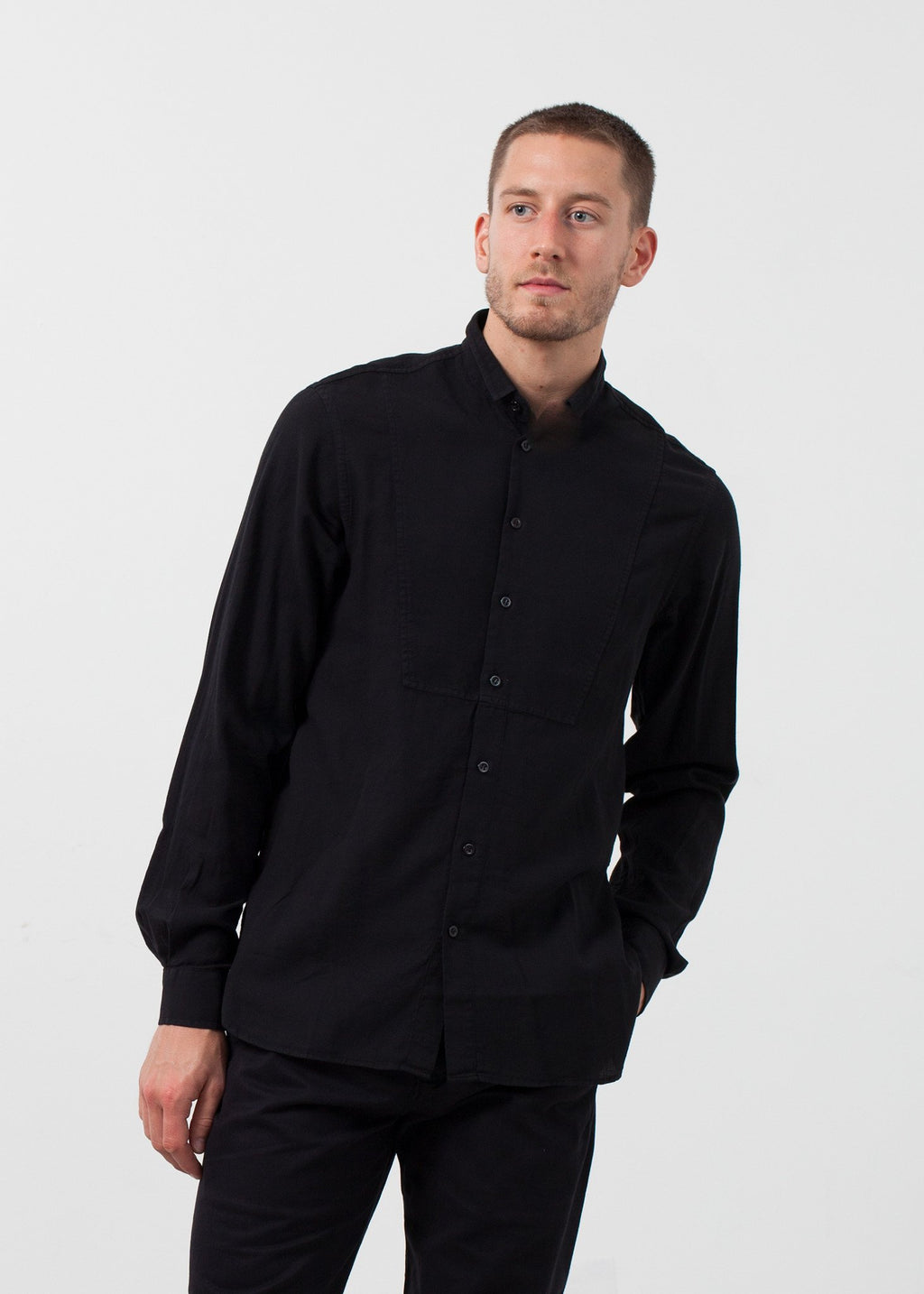 Casual Tuxedo Shirt|Mens Shirt[option1]|[option2]|[option3] - hello