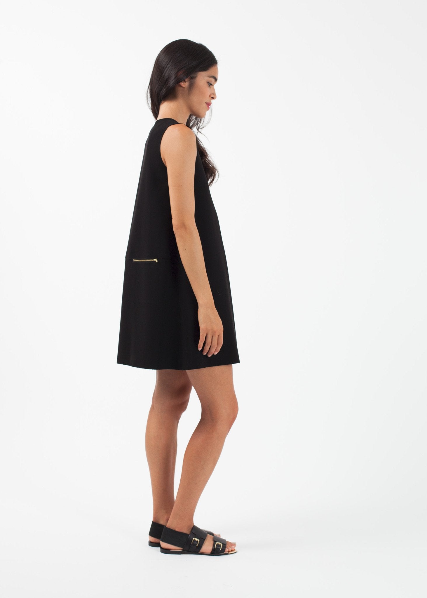 Sleeveless Dress|women's dresses[option1]|[option2]|[option3] - hello