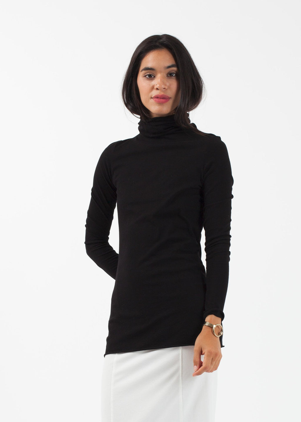 Turtleneck|women's tops[option1]|[option2]|[option3] - hello