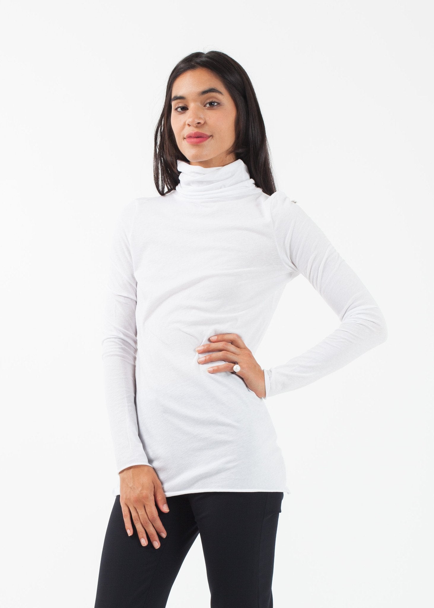 Turtleneck|women's tops[option1]|[option2]|[option3] - hello