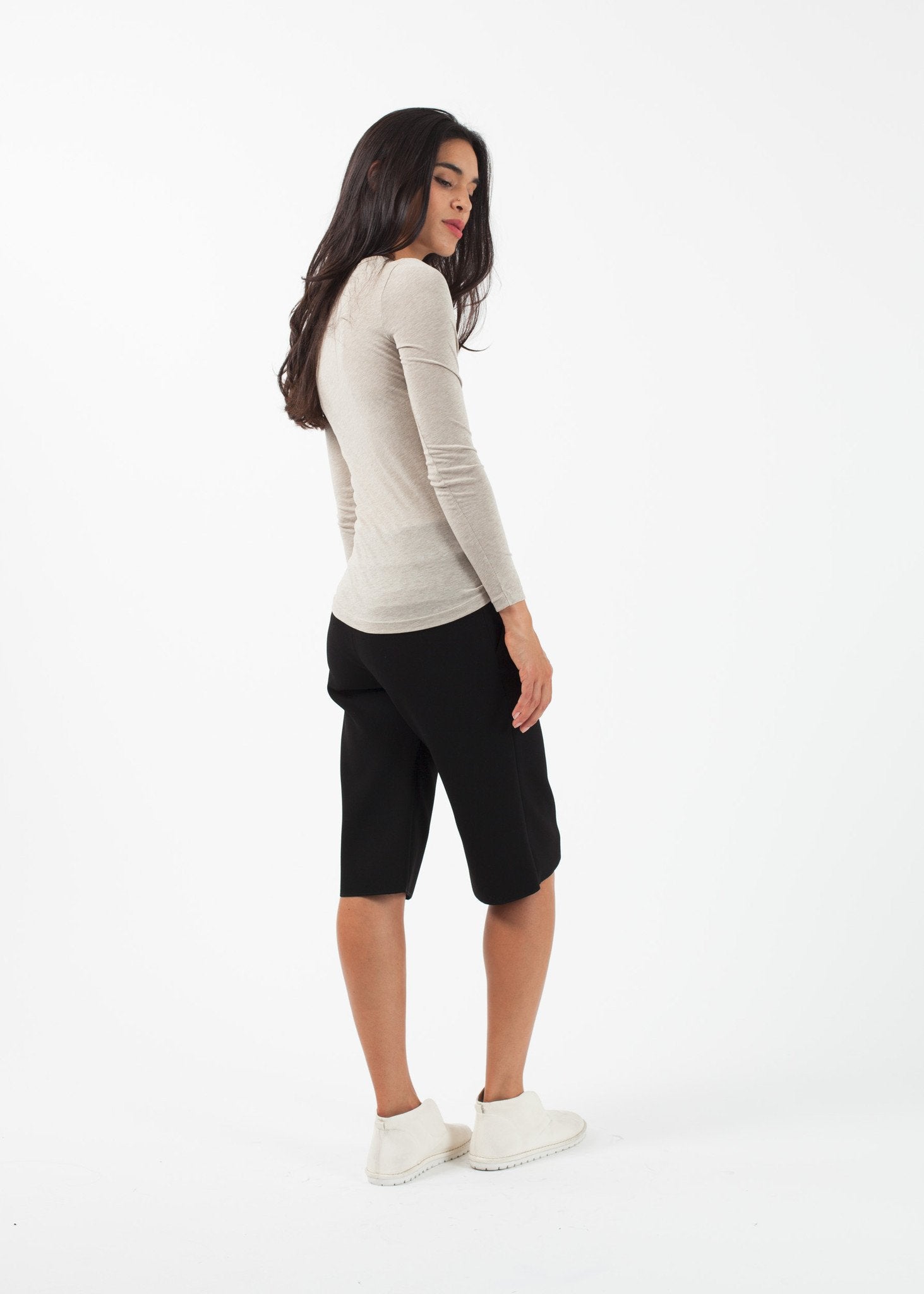 Long Sleeved Tee|women's tops[option1]|[option2]|[option3] - hello