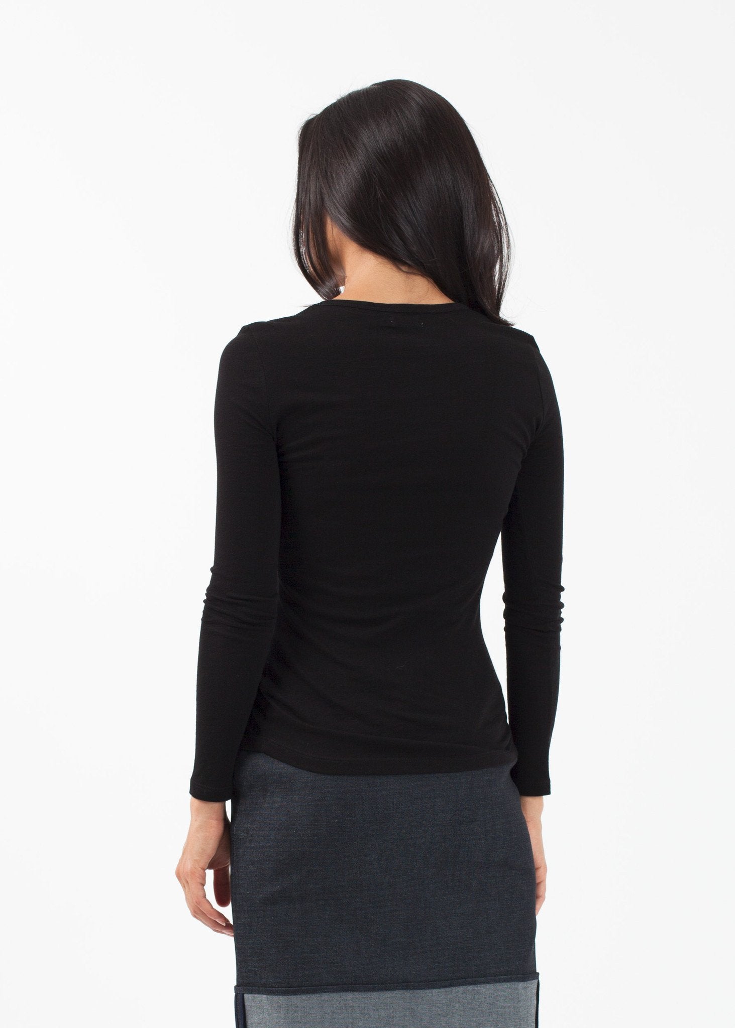 Long Sleeved Tee|women's tops[option1]|[option2]|[option3] - hello