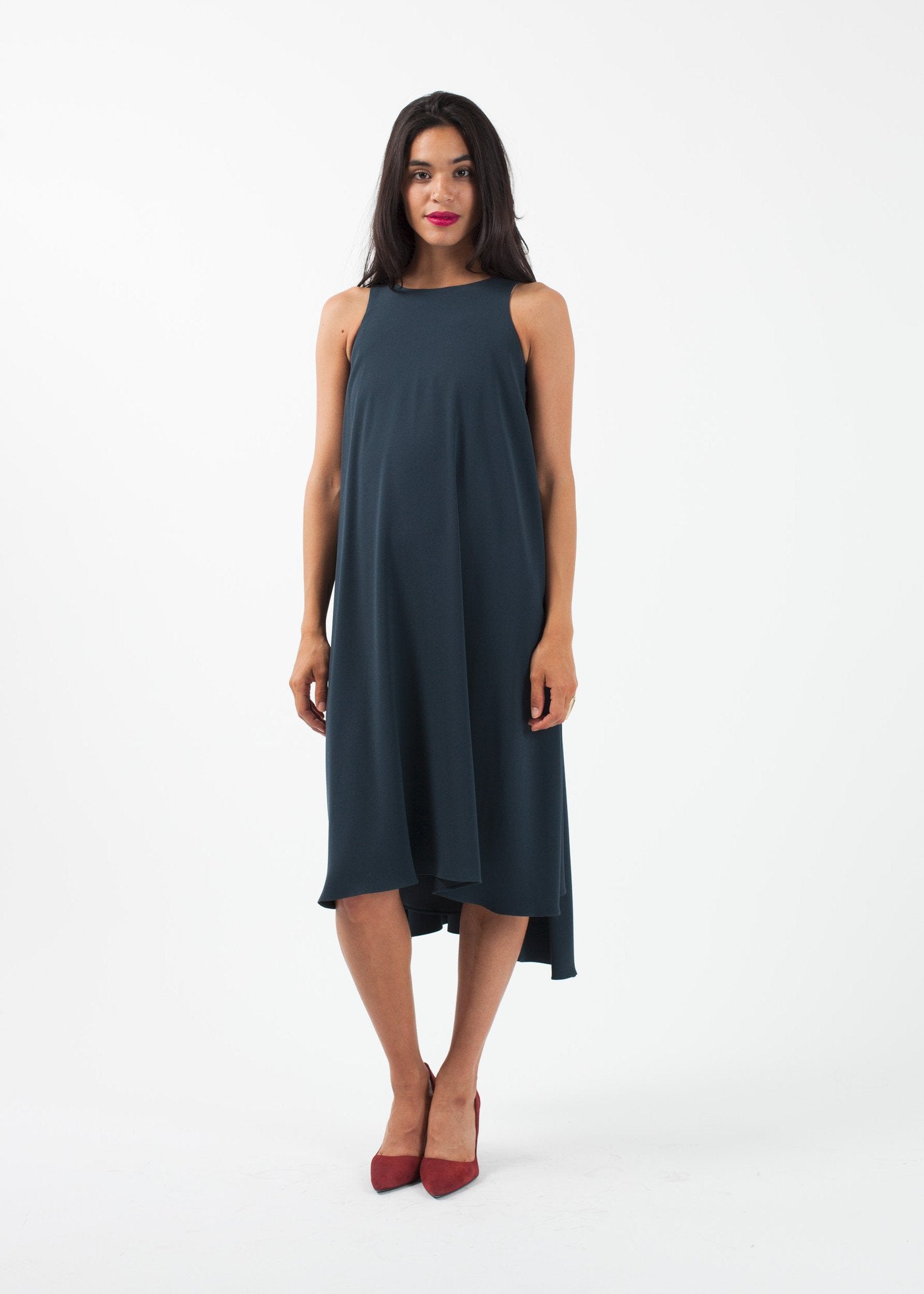 Cape Dress|women's dresses[option1]|[option2]|[option3] - hello