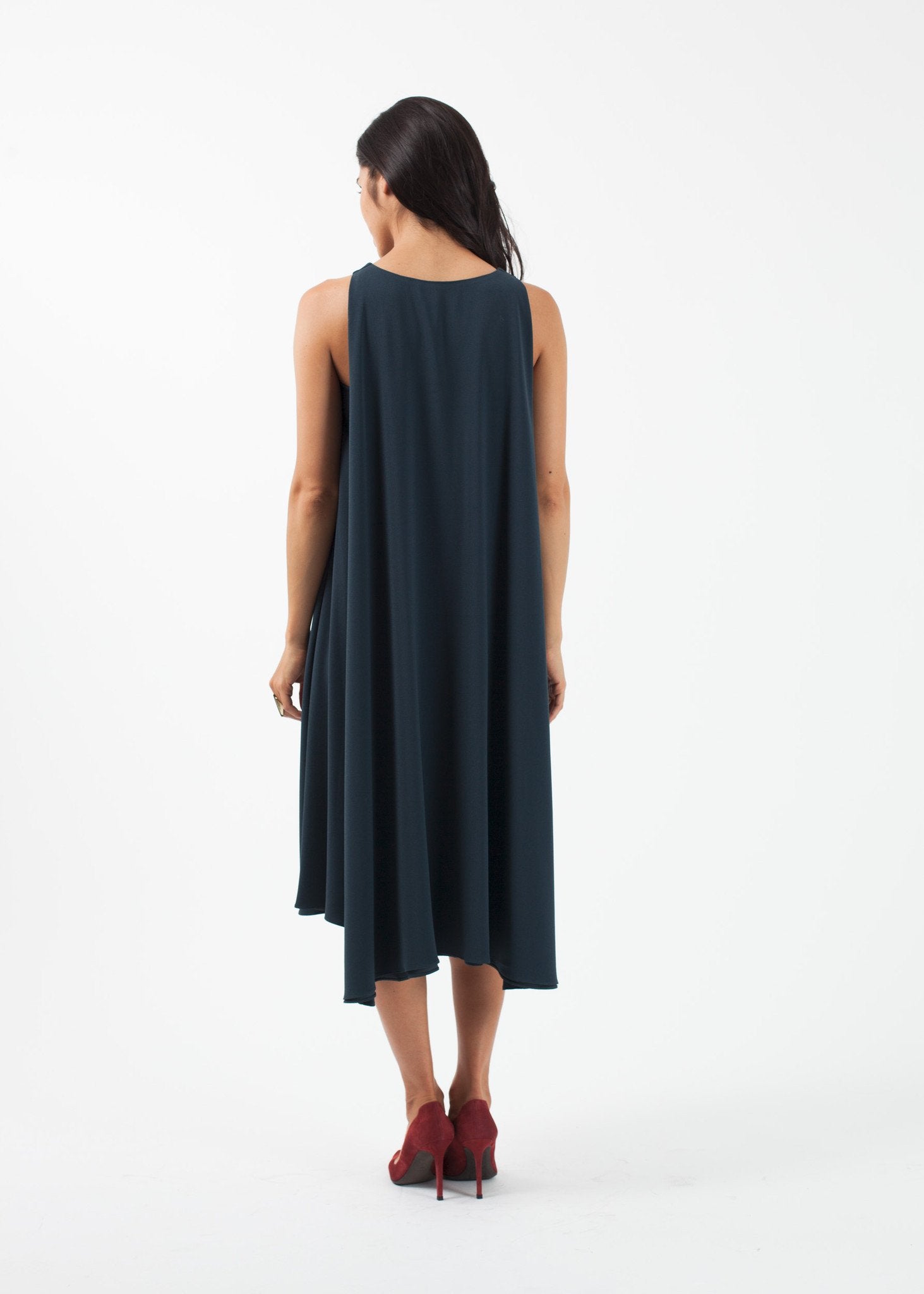 Cape Dress|women's dresses[option1]|[option2]|[option3] - hello