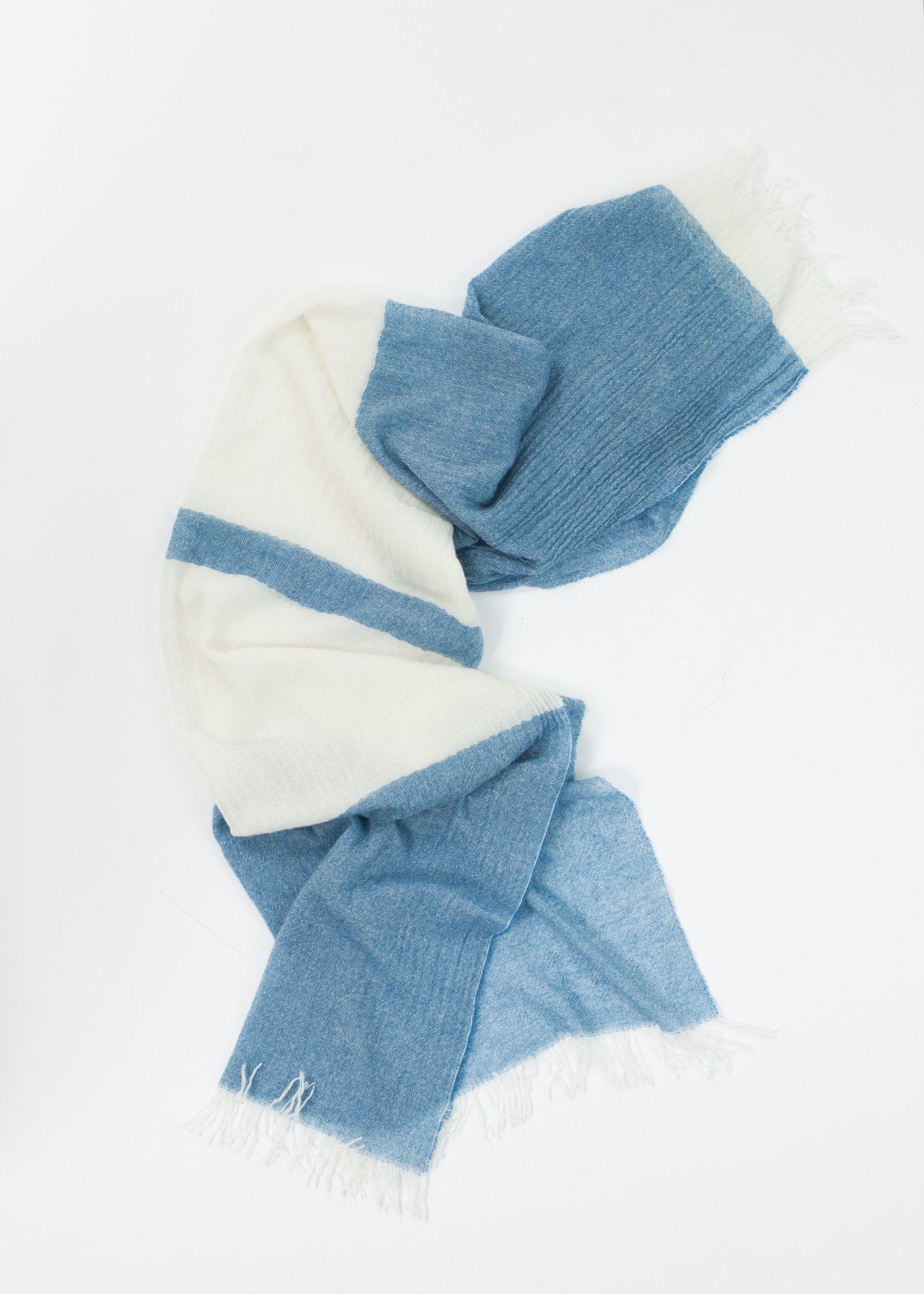 Block Scarf|unisex scarves[option1]|[option2]|[option3] - hello