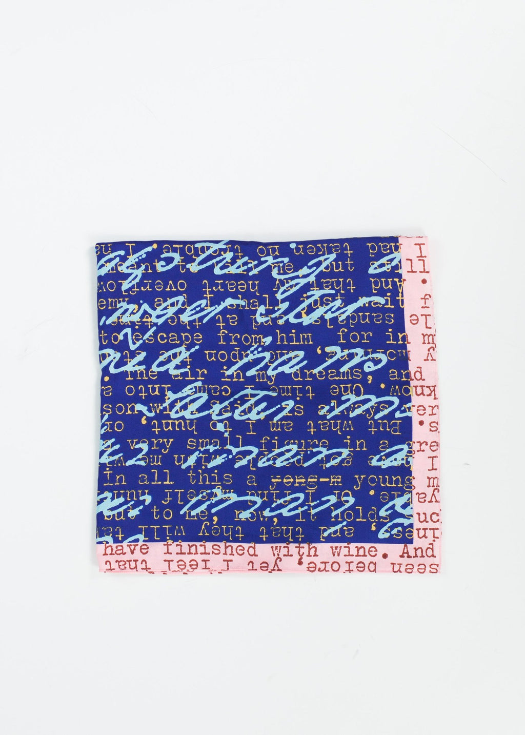 Poetry Bandana|women's scarves[option1]|[option2]|[option3] - hello