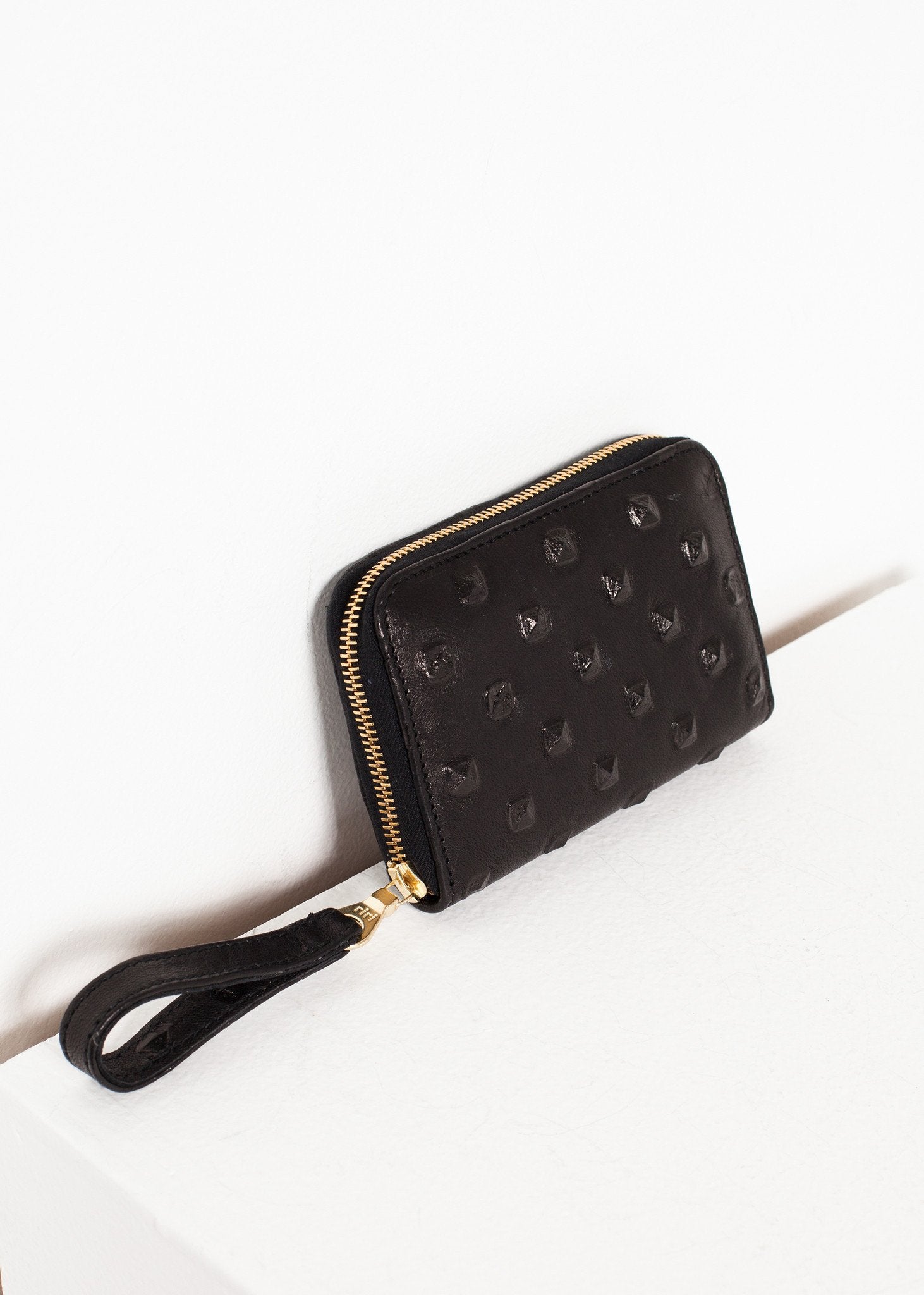 Elodie Leather Wallet in Black|women's bags[option1]|[option2]|[option3] - hello