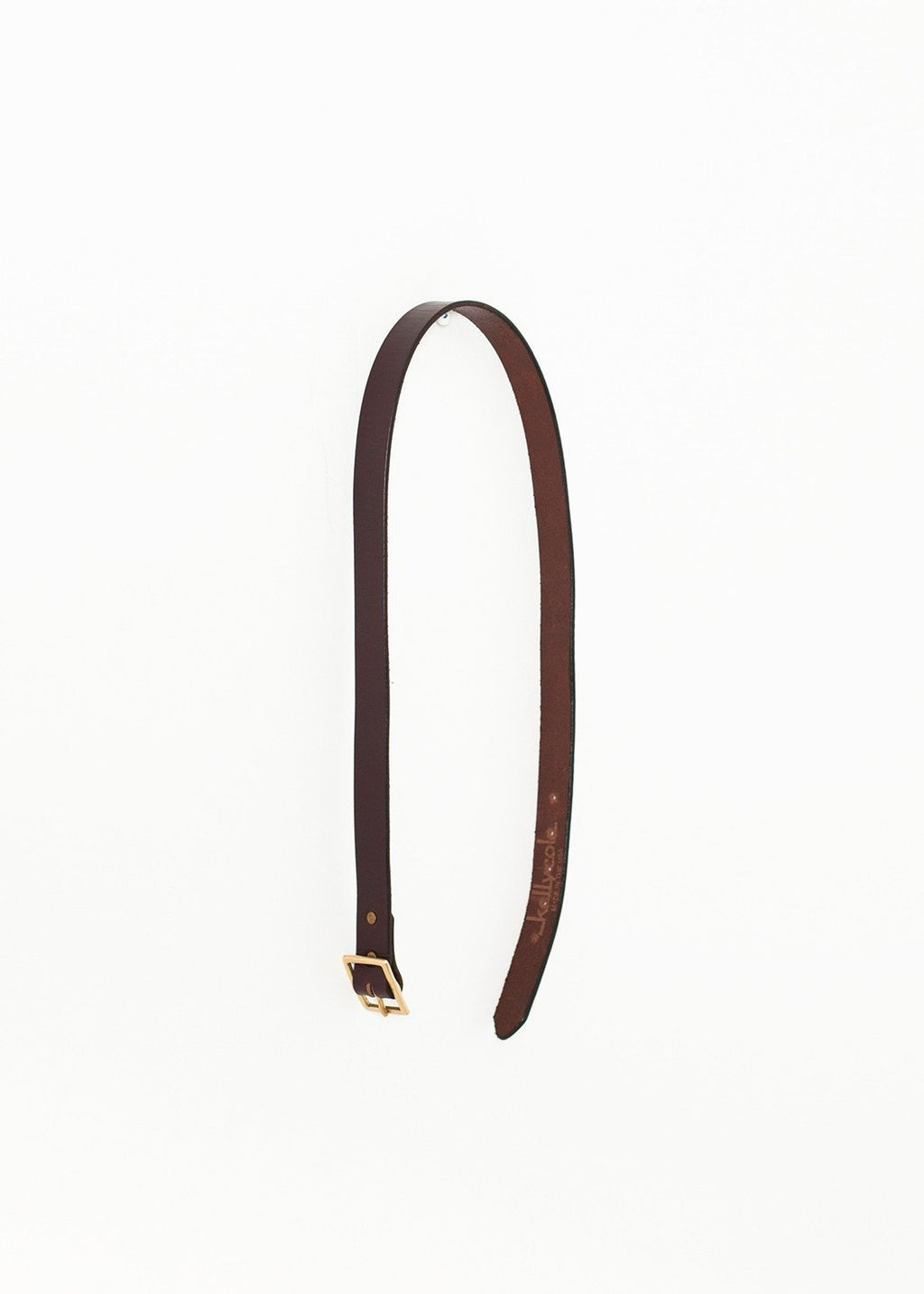 Plain Belt in Brown|unisex belts[option1]|[option2]|[option3] - hello