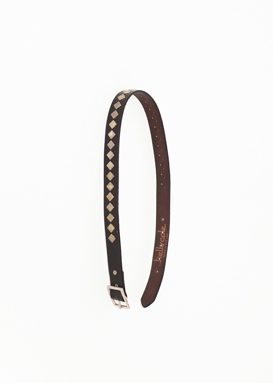 Harlequin Belt in Brown|unisex belts[option1]|[option2]|[option3] - hello