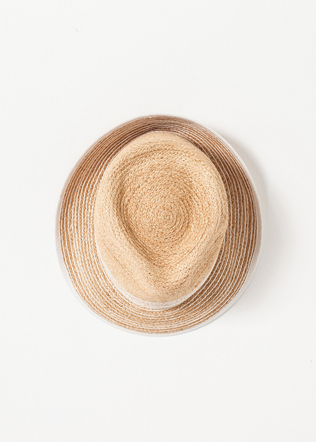 Washboard Hat in Straw/White|women's hats[option1]|[option2]|[option3] - hello