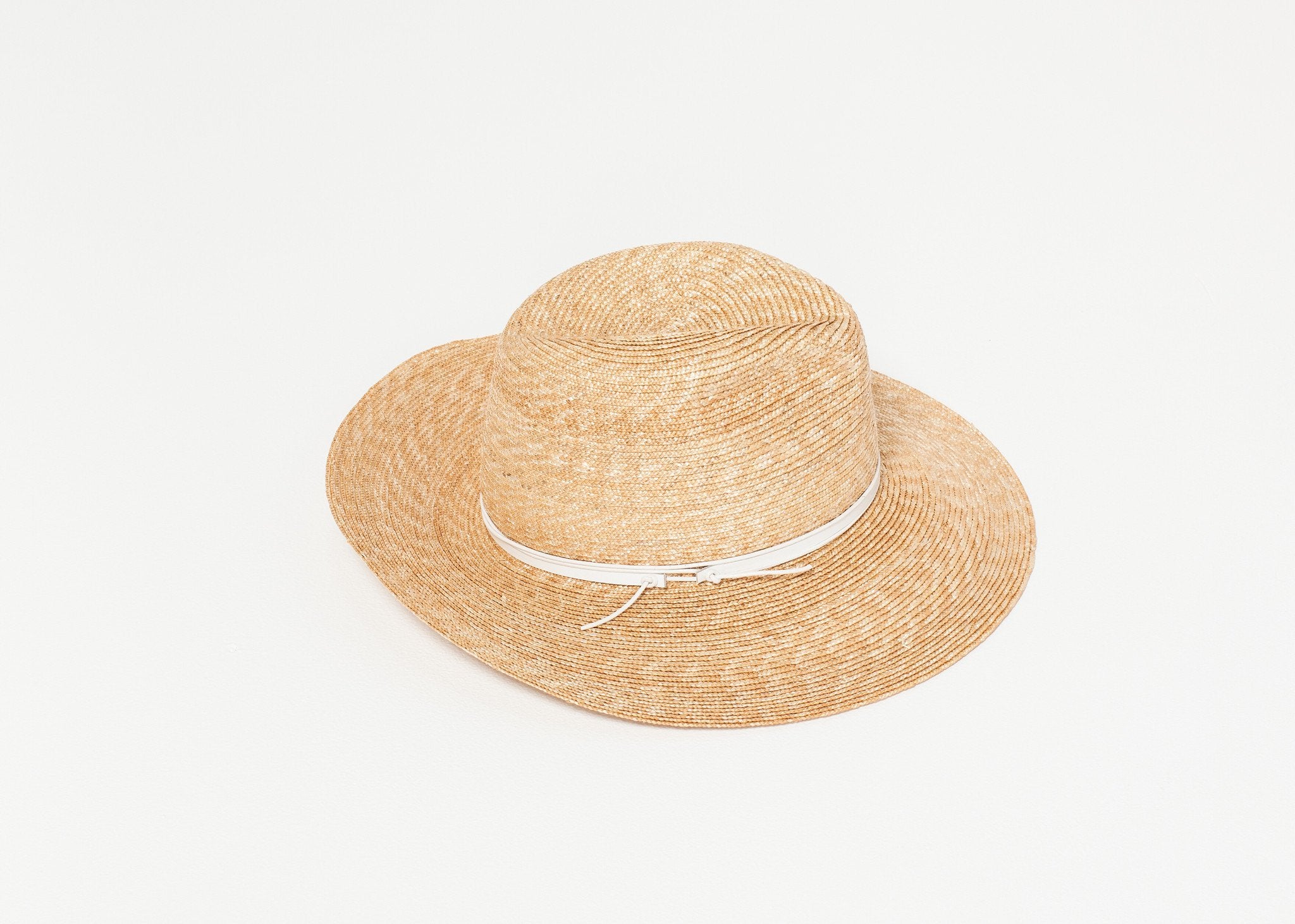 Wrapped Up Hat in Straw/White|women's hats[option1]|[option2]|[option3] - hello