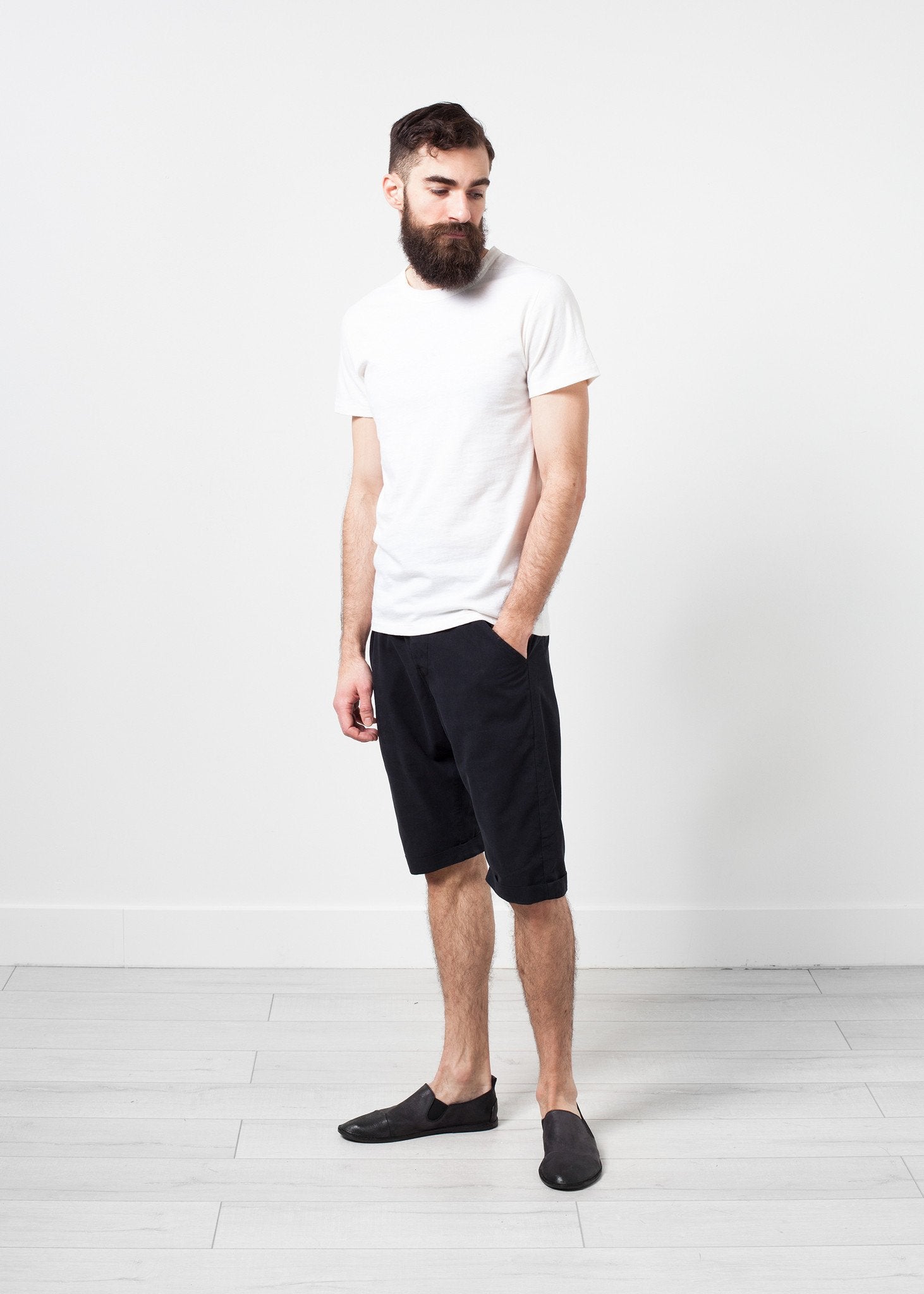 Comfort Tee in White Wool Blend|men's t-shirts[option1]|[option2]|[option3] - hello