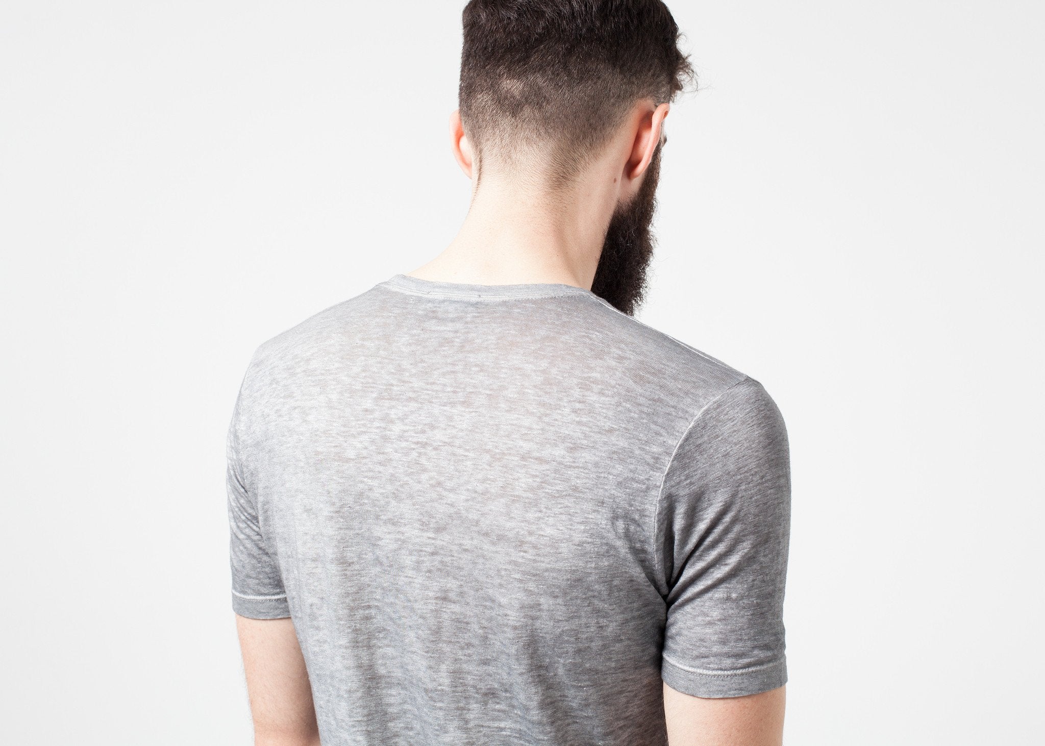 Linen T-shirt in Dolphin|men's t-shirts[option1]|[option2]|[option3] - hello