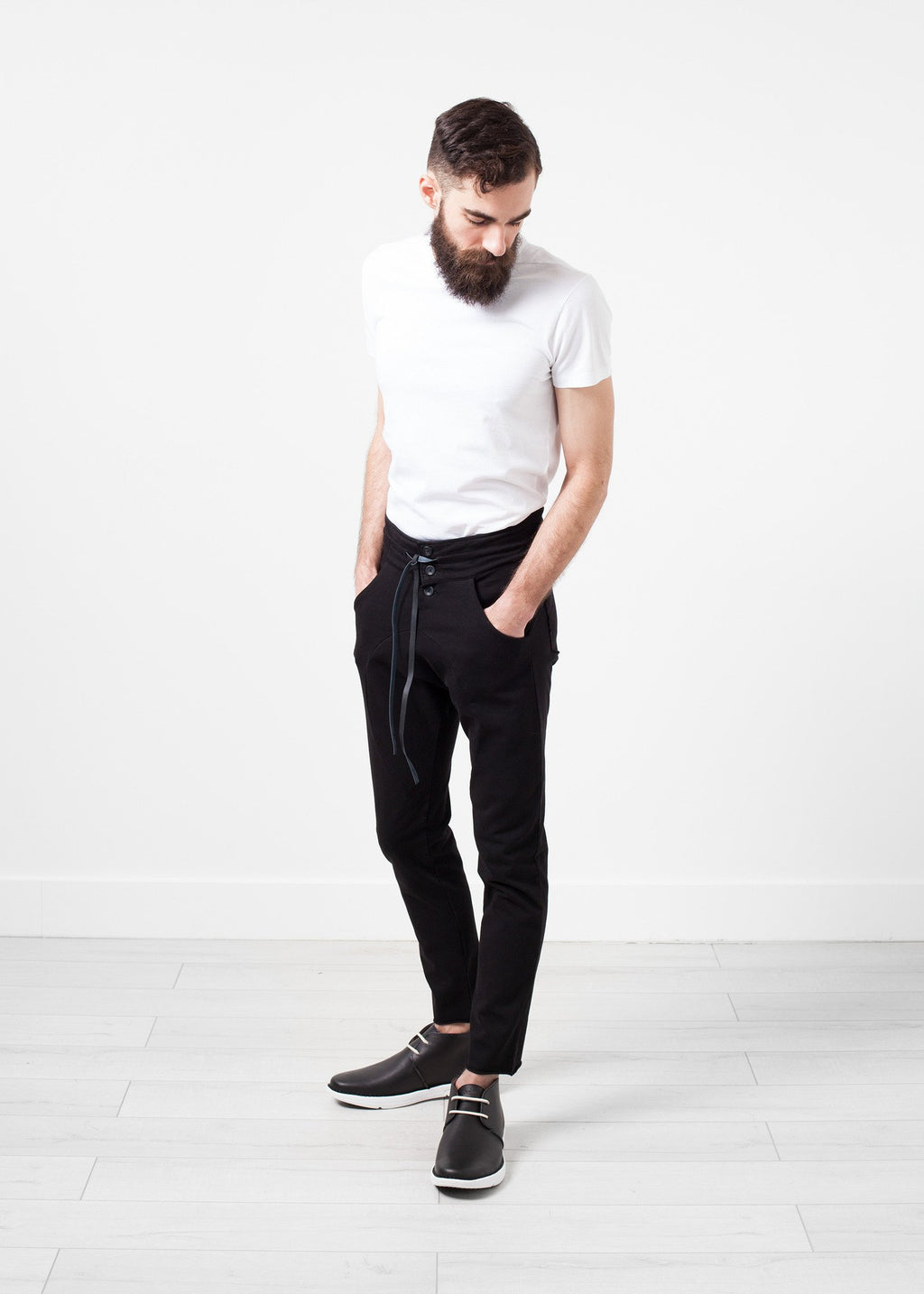 Ruven Drop Crotch Pant|Men's Pants[option1]|[option2]|[option3] - hello